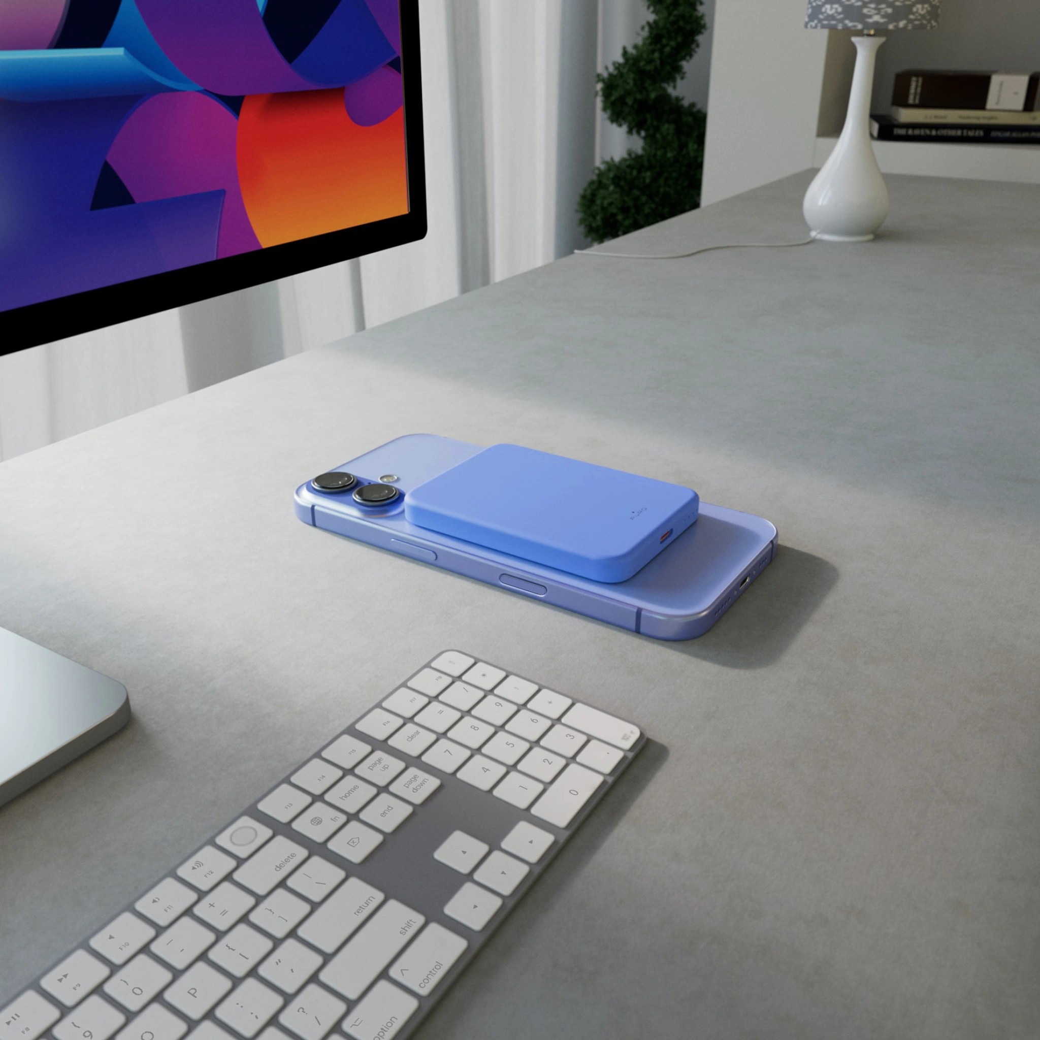 PURO Power Bank Wireless "Mini Power Mag" 4200 mAh for iPhone