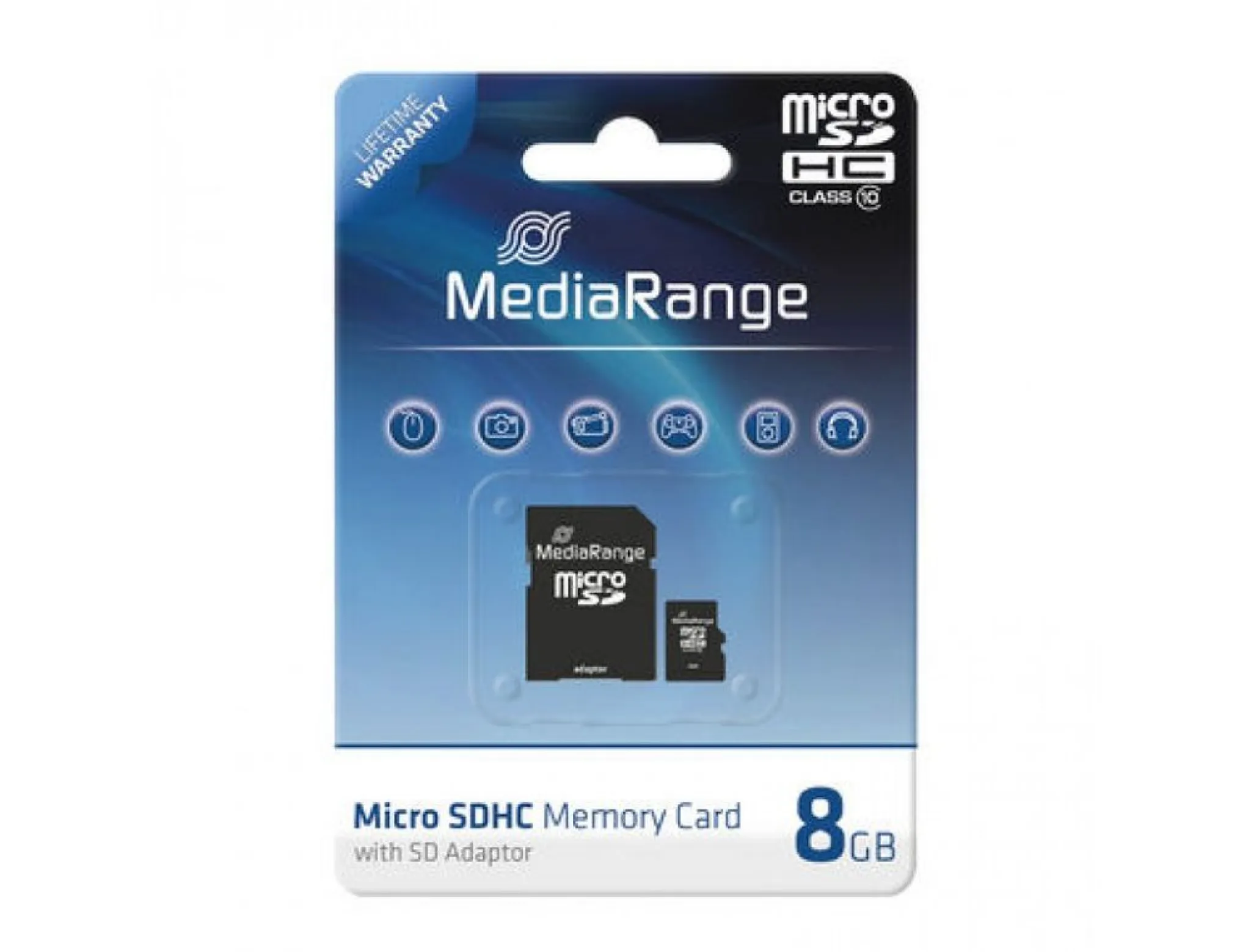 MediaRange Micro SDHD card 8GB