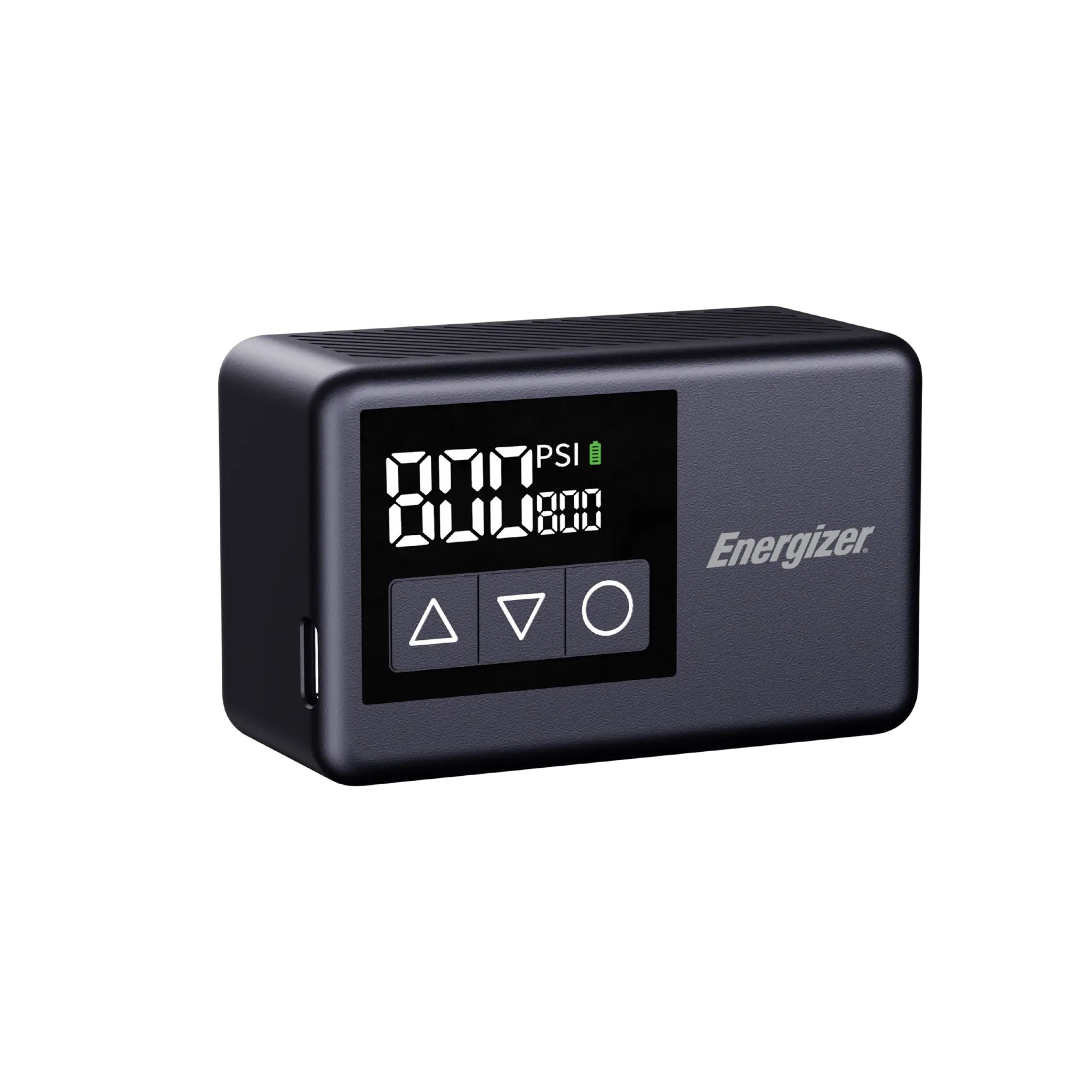 Energizer ultrakompakt dekktrykker. Svart