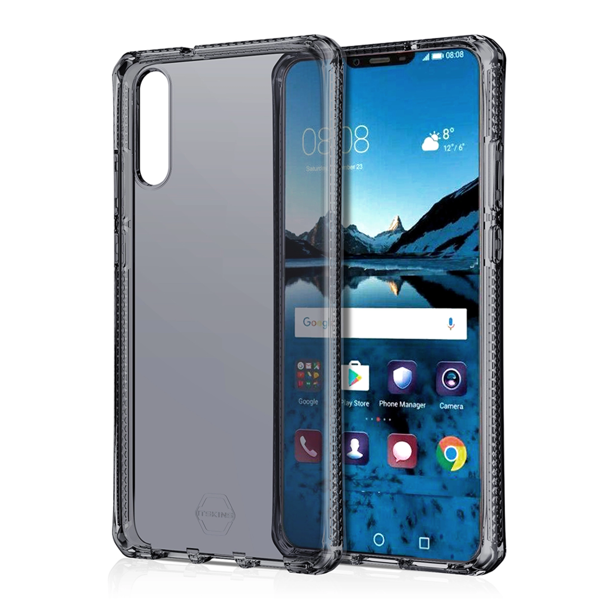 ITSKINS SPECTRUM CLEAR cover for Huawei P20®. Black