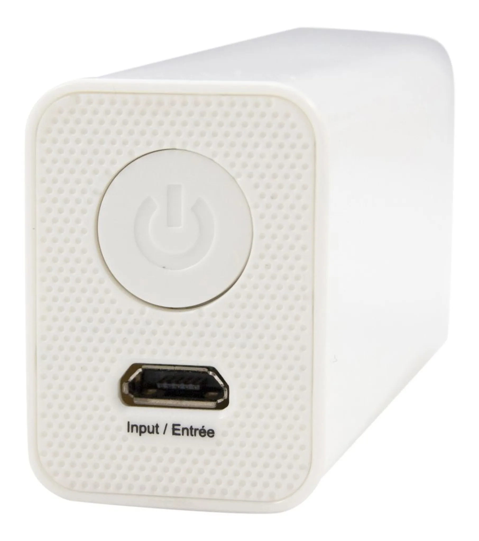 Sinox Power Bank 2600 mAh. Hvit