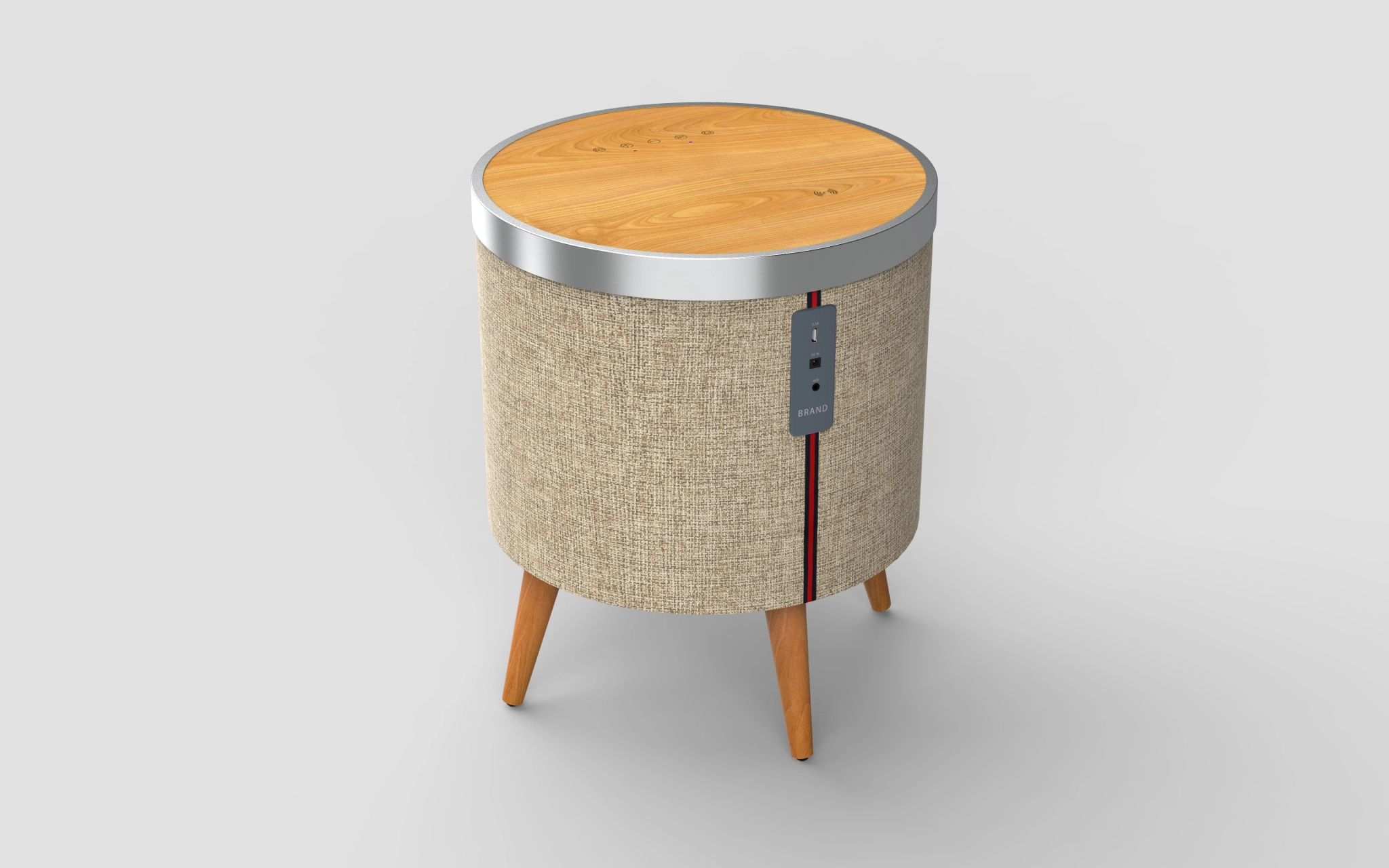 Sinox Bluetooth® Bordhøyttaler Light Wood