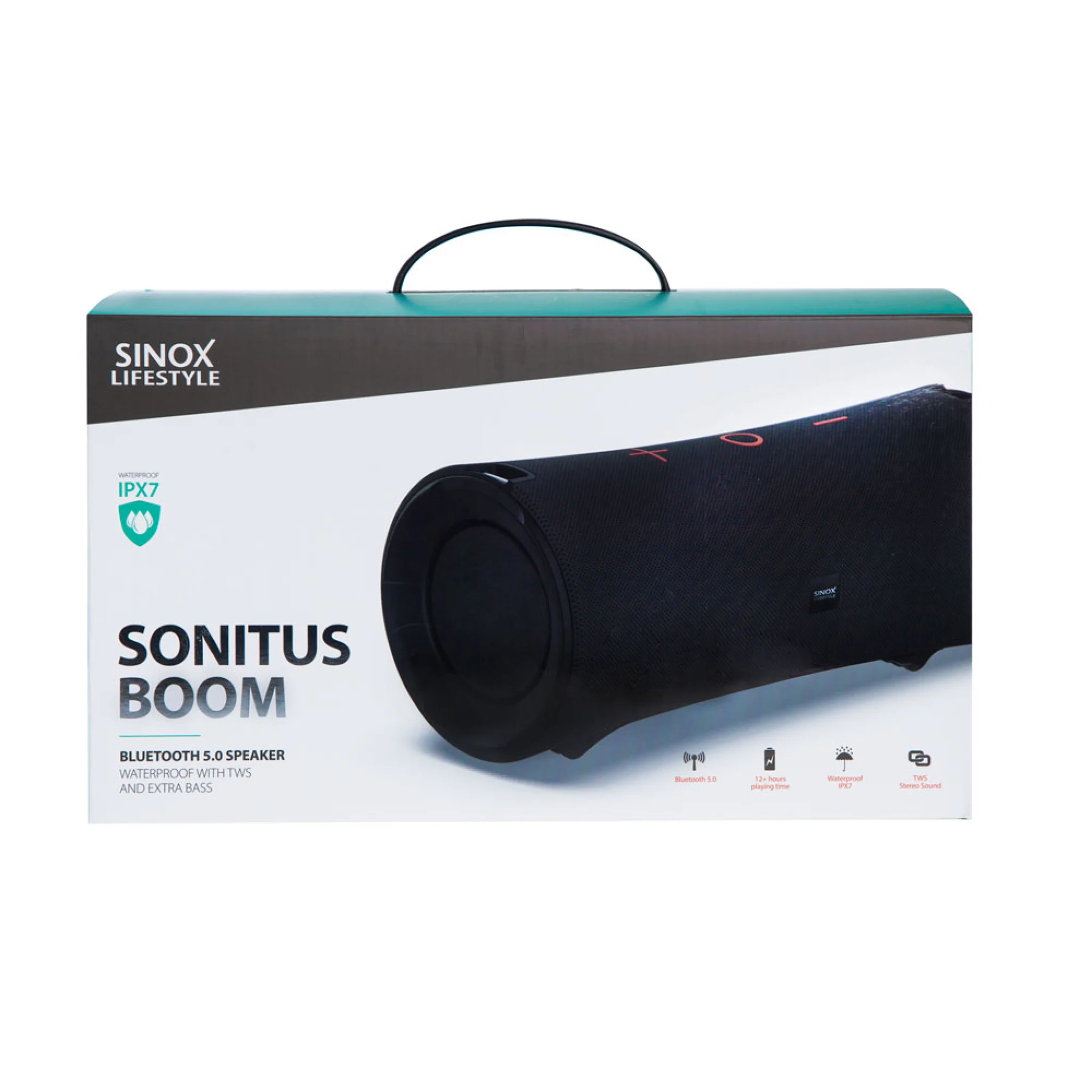 Sinox Sonitus Boom Speaker. Black