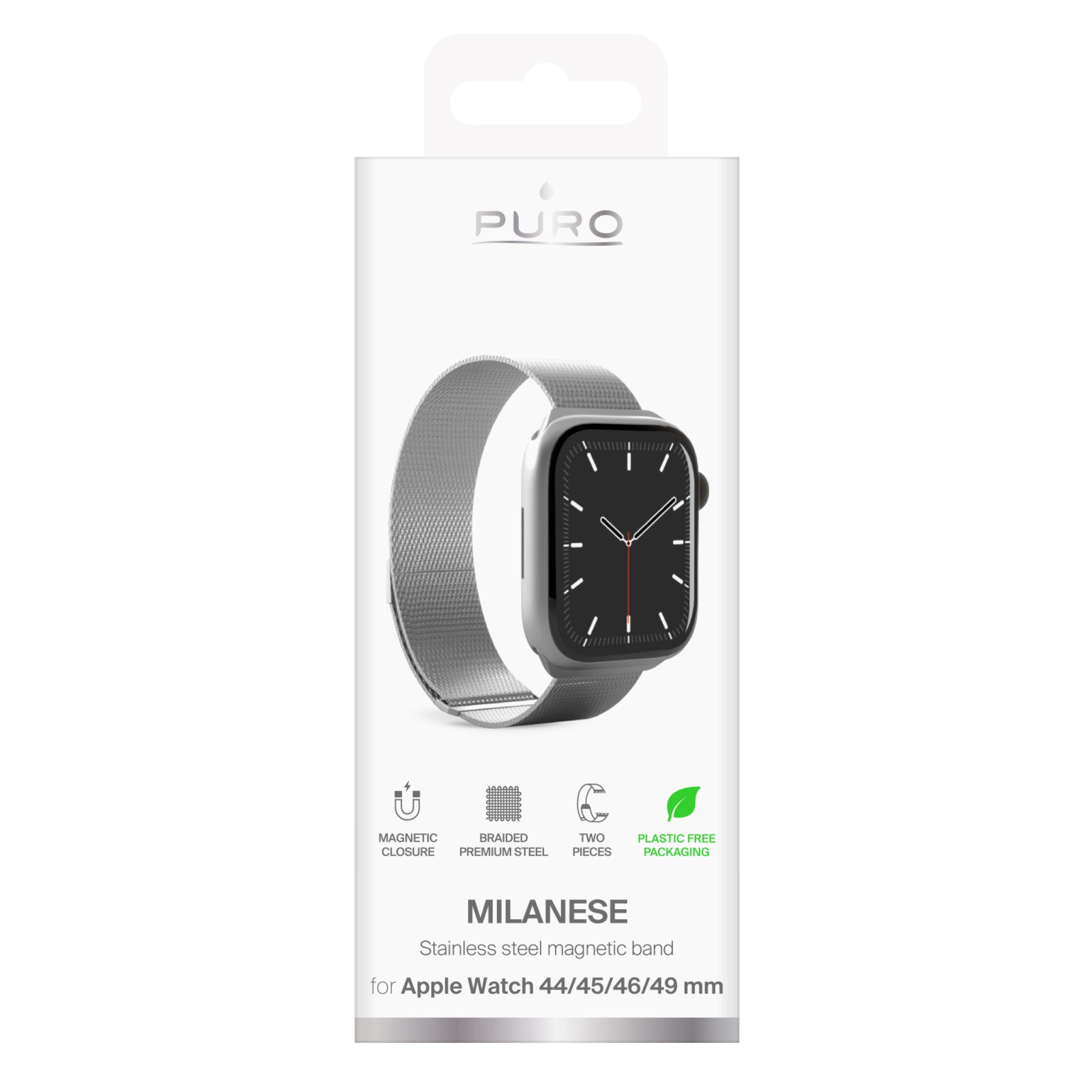 PURO MILANESE Erstatningsarmbånd for Apple Watch