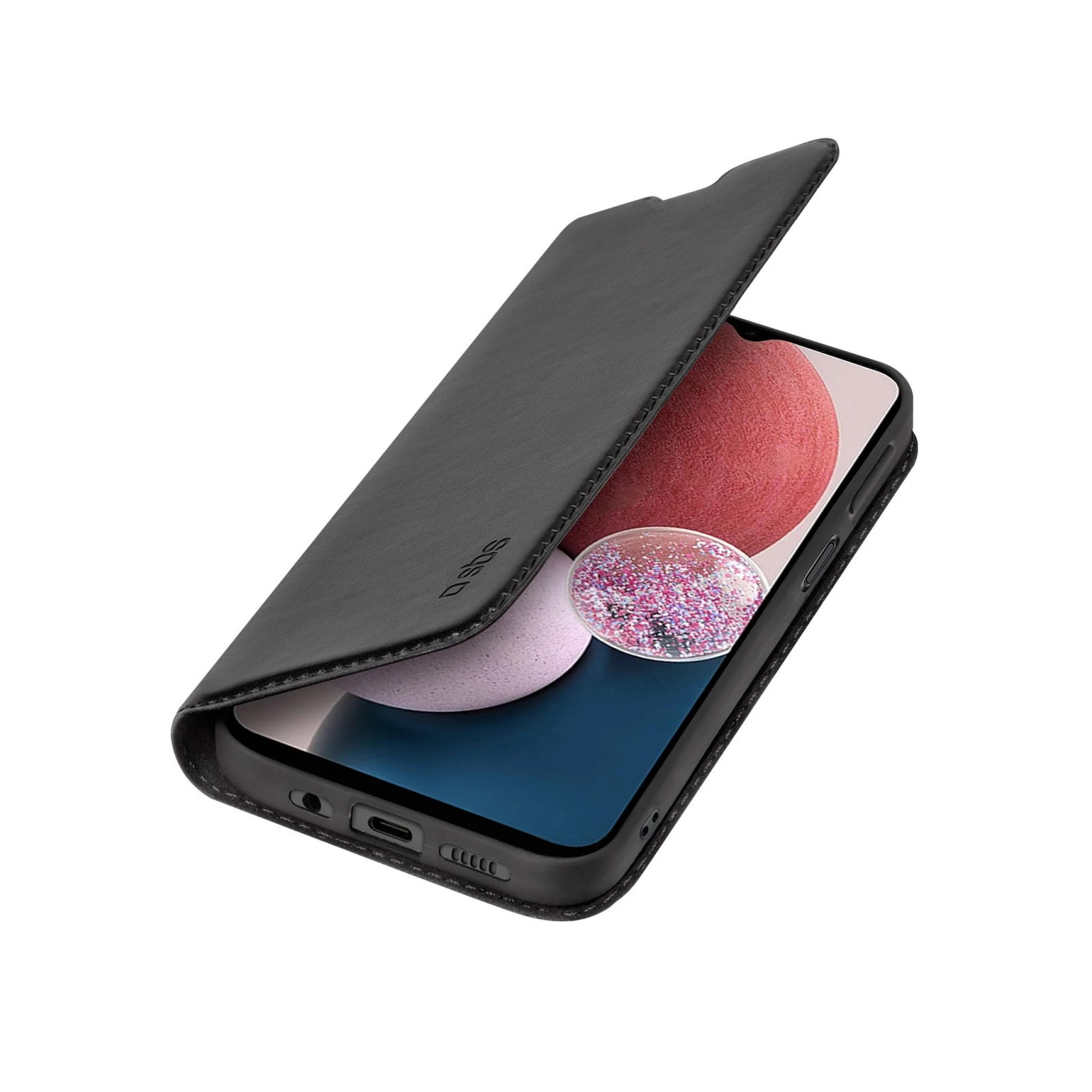 SBS Book Wallet Lite Case for Samsung Galaxy A13 4G®. Black