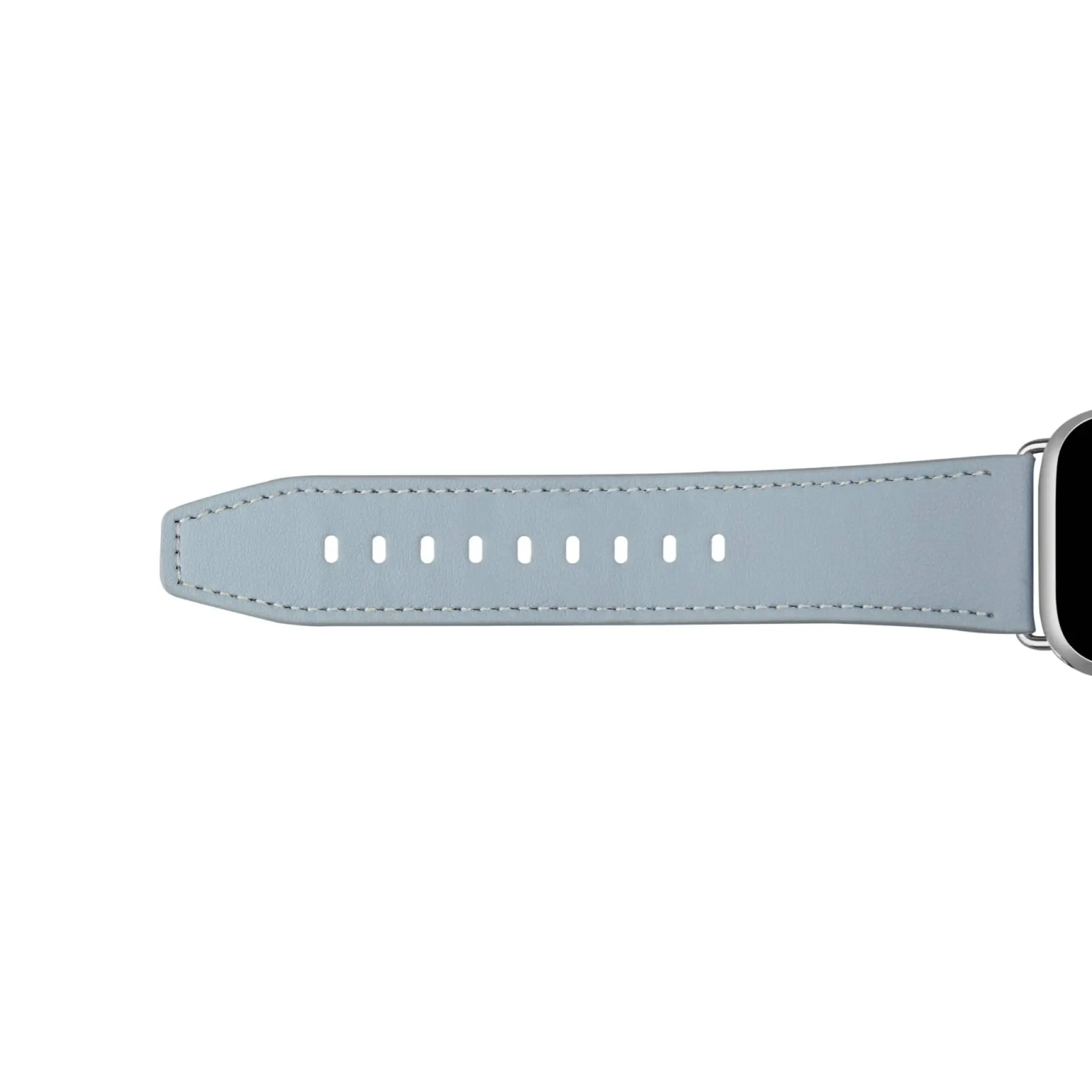 PURO E-Classic-bånd til Apple Watch. Lyseblå