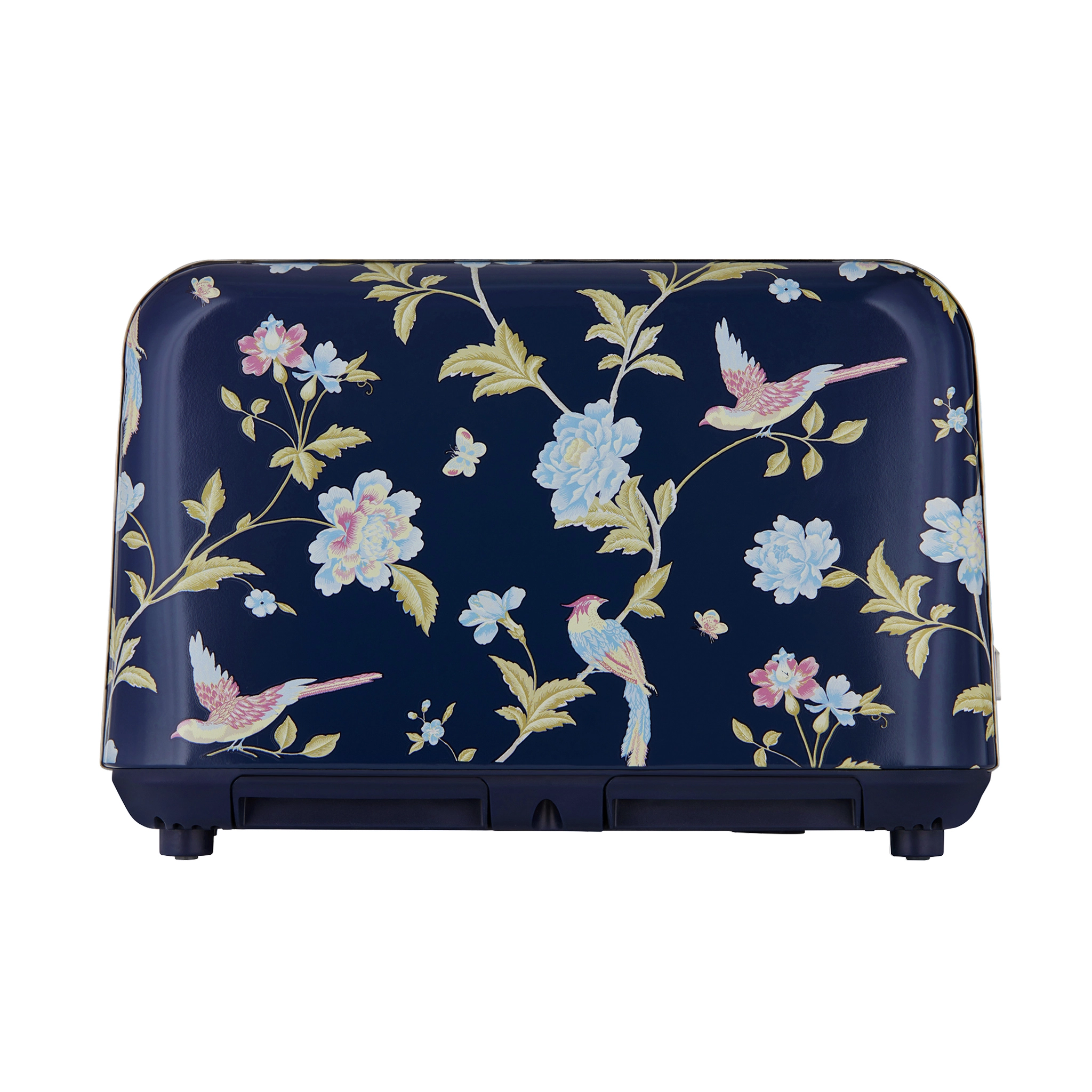 VQ Laura Ashley Slice Toaster. Blue/Silver