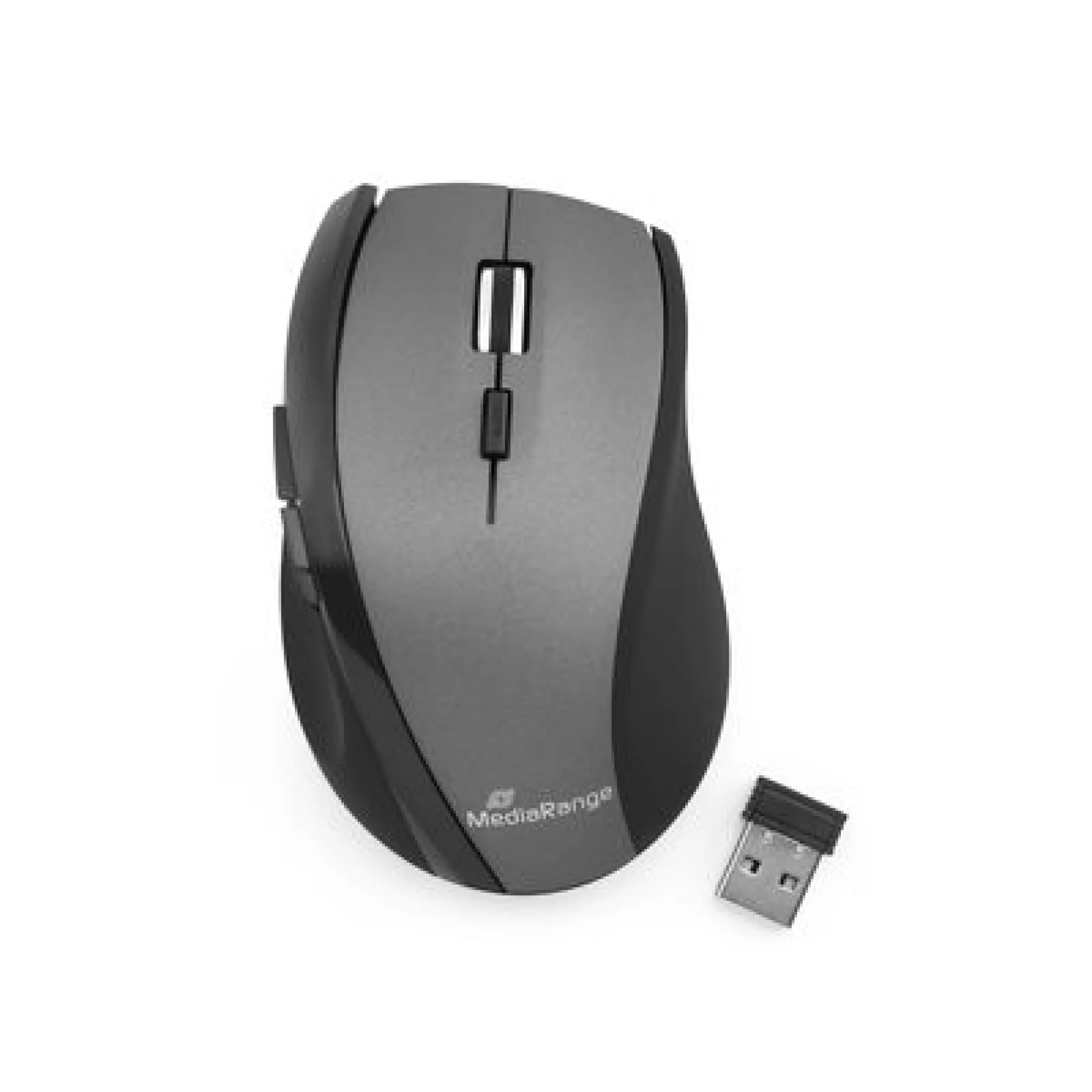 MediaRange Wireless Optical Mouse. Black/grey
