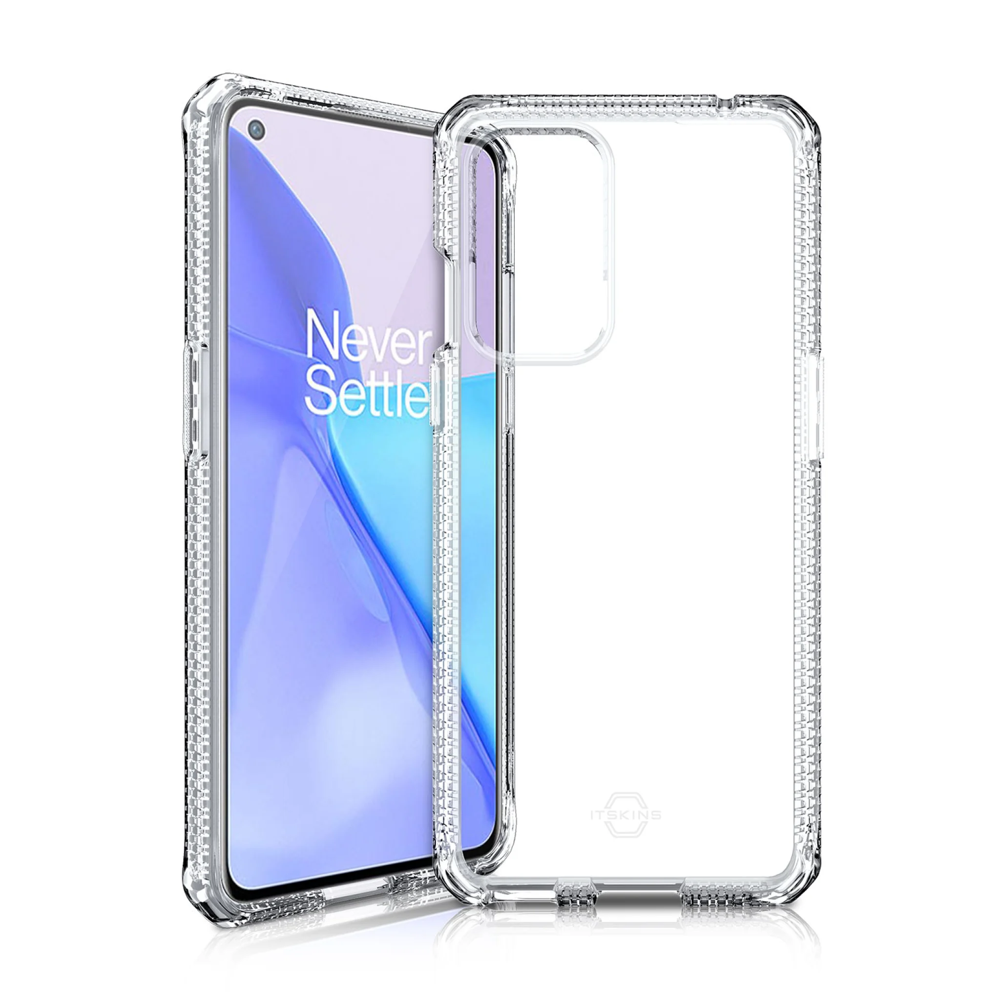 ITSKINS SPECTRUM CLEAR cover for OnePlus 9®. Transparent