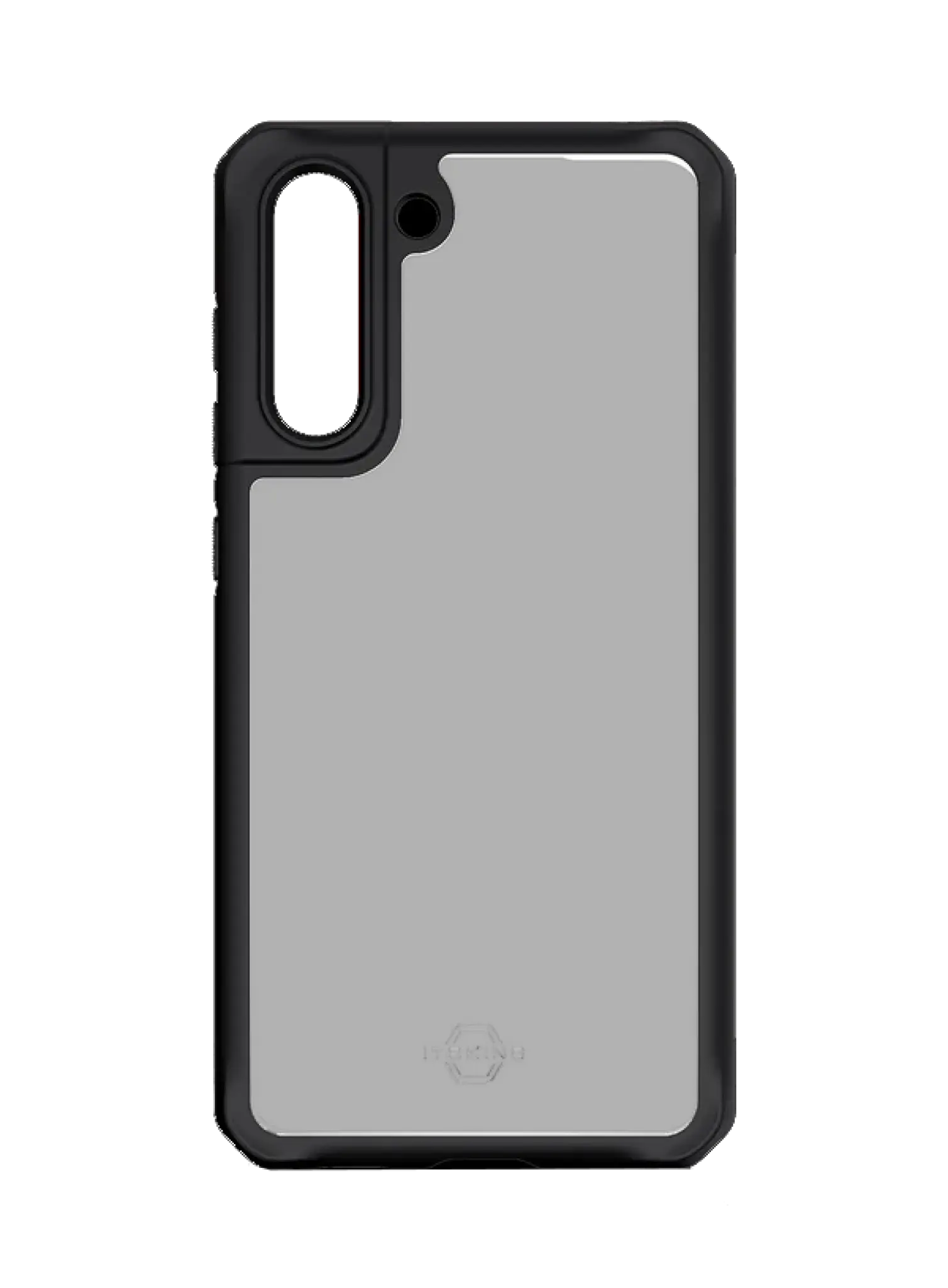 ITSKINS HYBRID Solid cover for Samsung Galaxy S21. Transparent