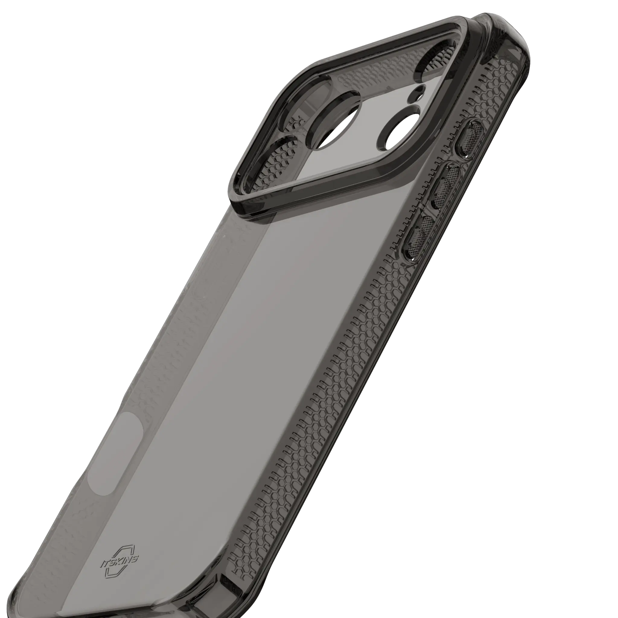 ITSKINS SPECTRUM CLEAR-deksel for iPhone 17 Pro®. Røyk