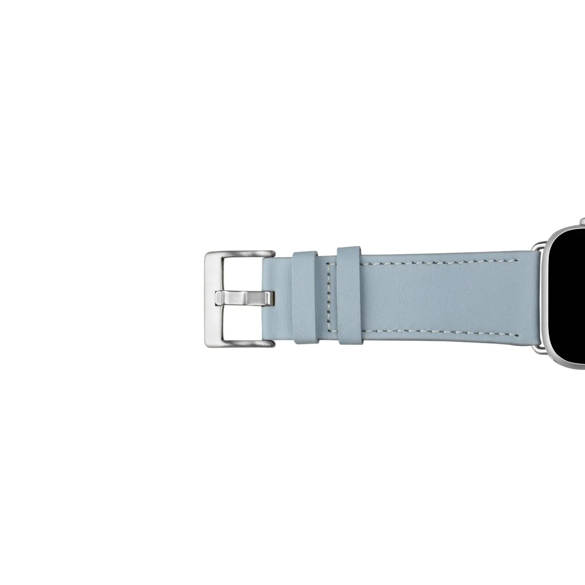 PURO E-Classic-bånd til Apple Watch. Lyseblå