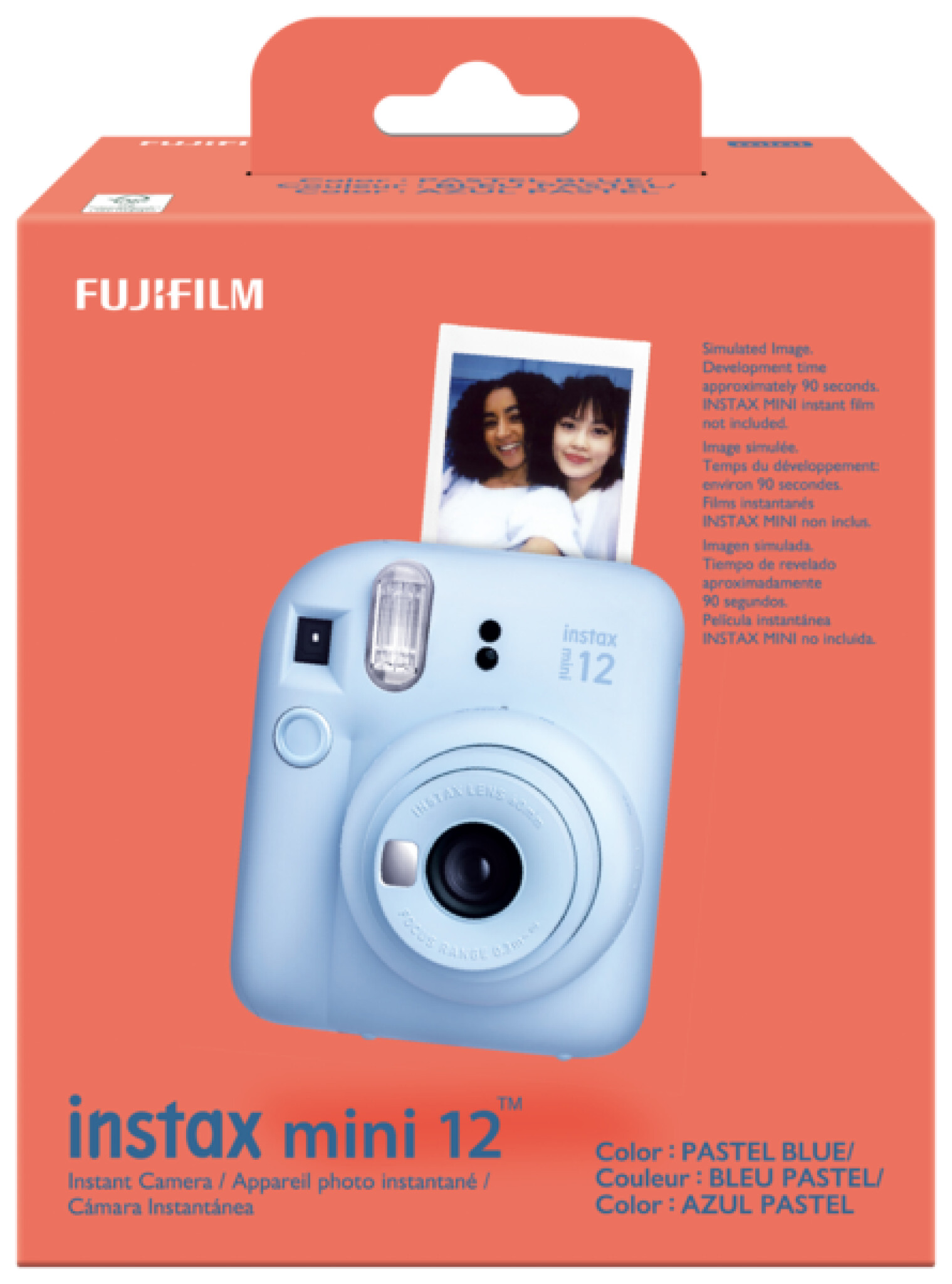 INSTAX Mini 12 Camera. Pastel Blue