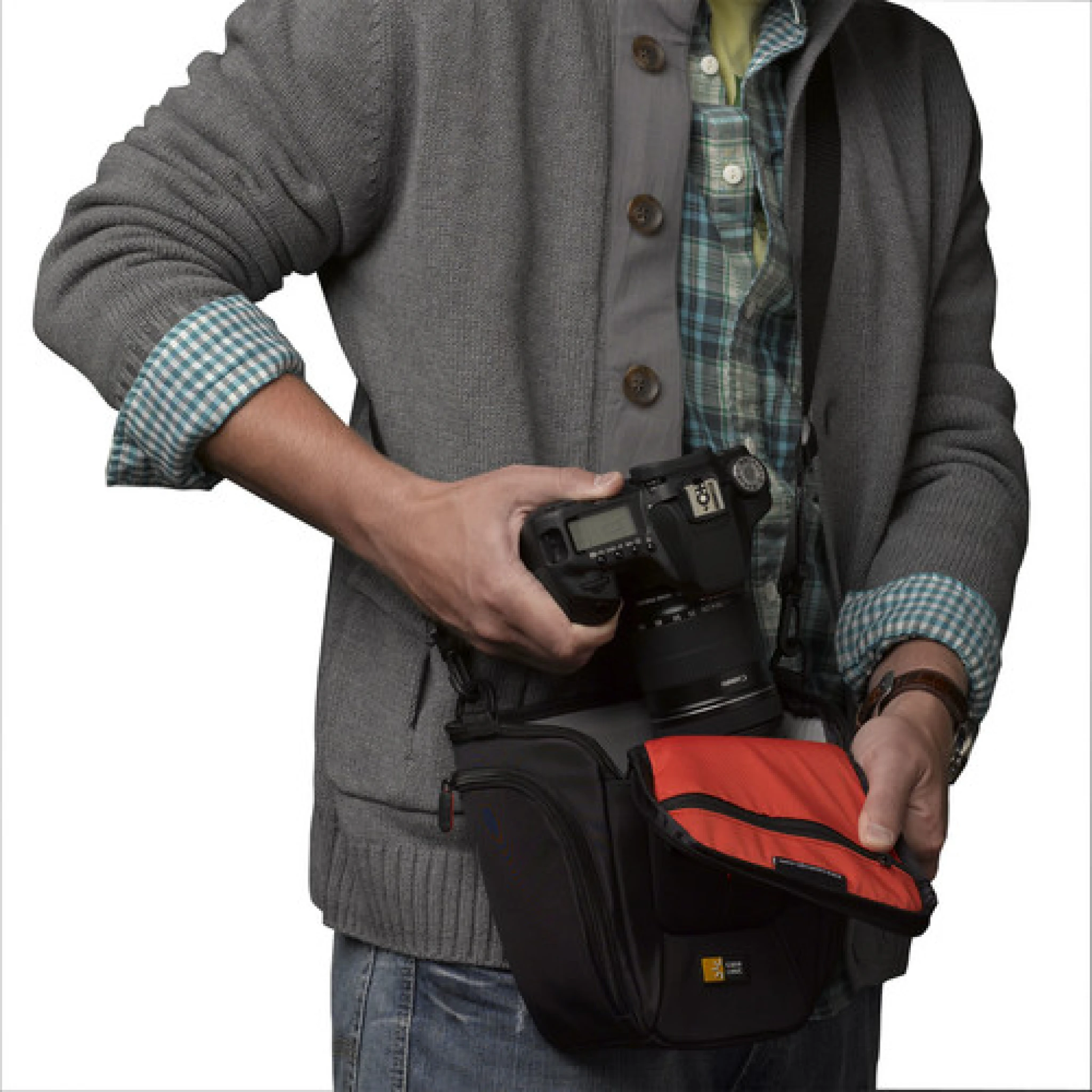 Case Logic SLR Camera Holster. Black