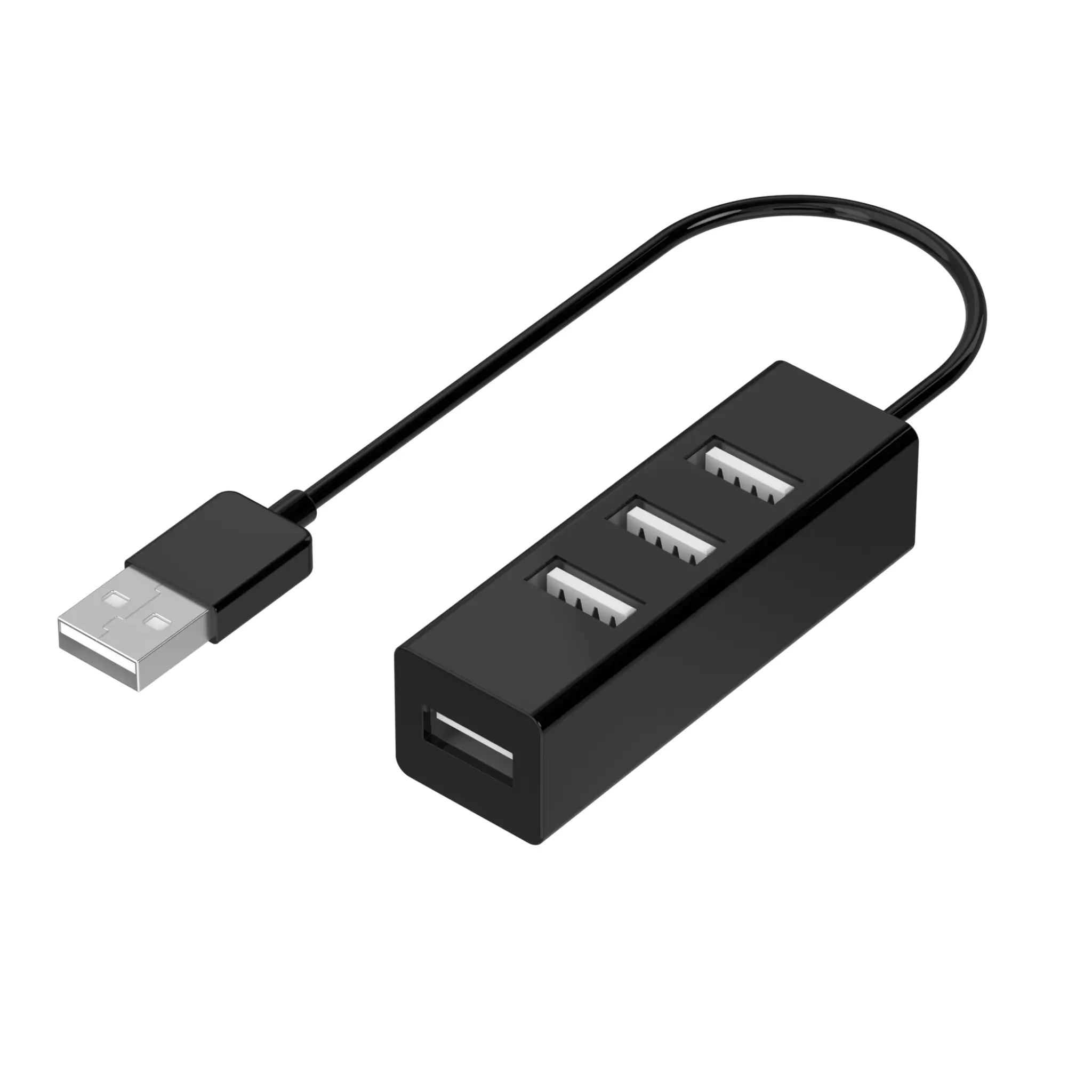 Sinox PRO USB 2.0 4-port. 0.15m. Black