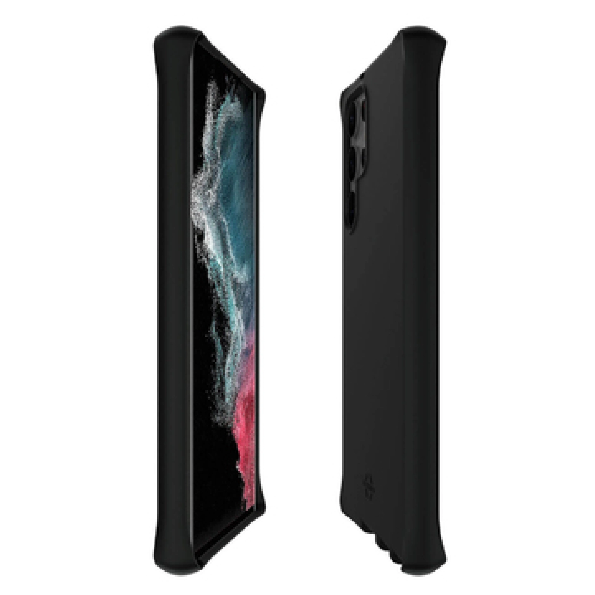 ITSKINS SPECTRUM SILK Cover for Samsung Galaxy S22 Ultra®. Black