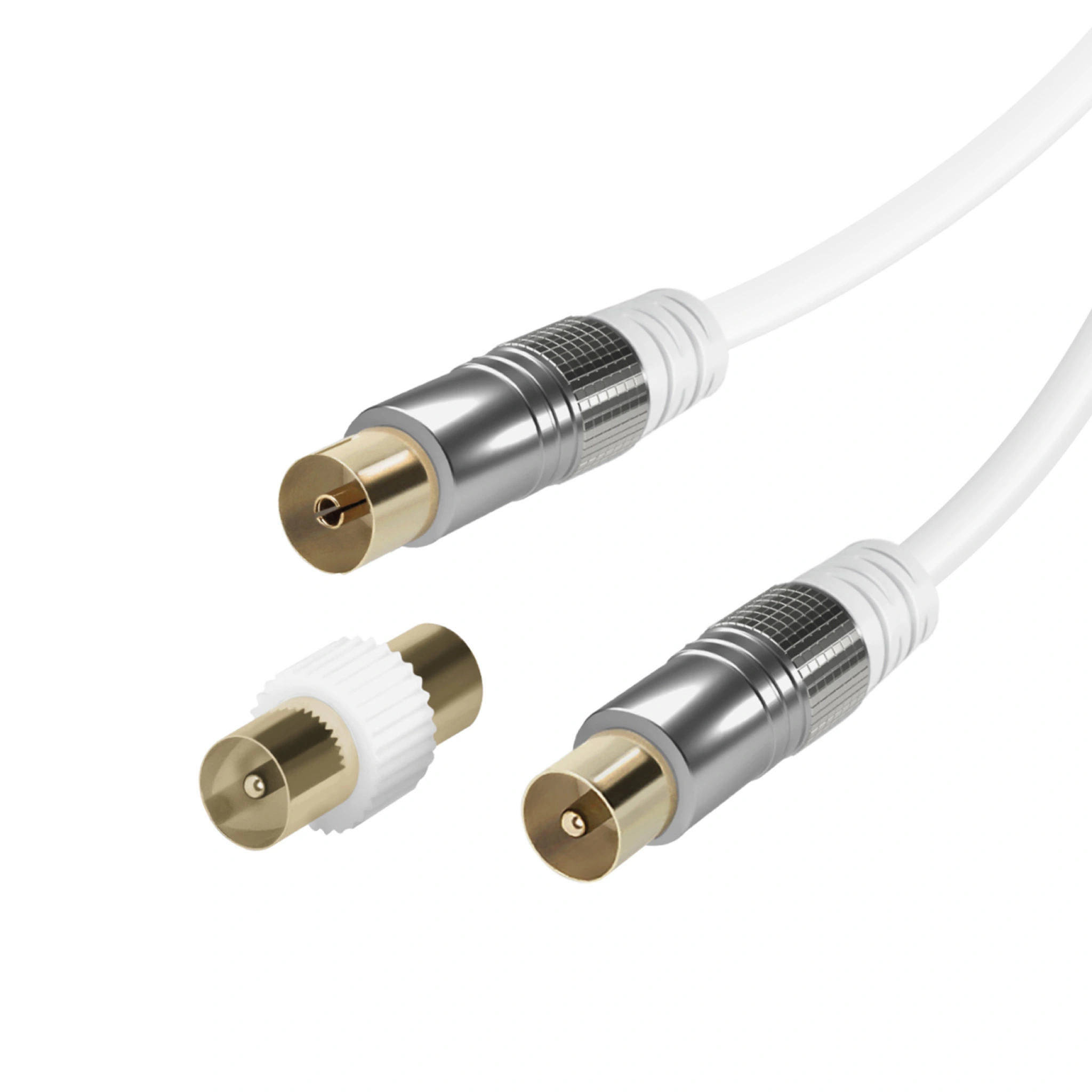 Vivanco Satellittantennekabel med ferrittkjerne, 110 dB