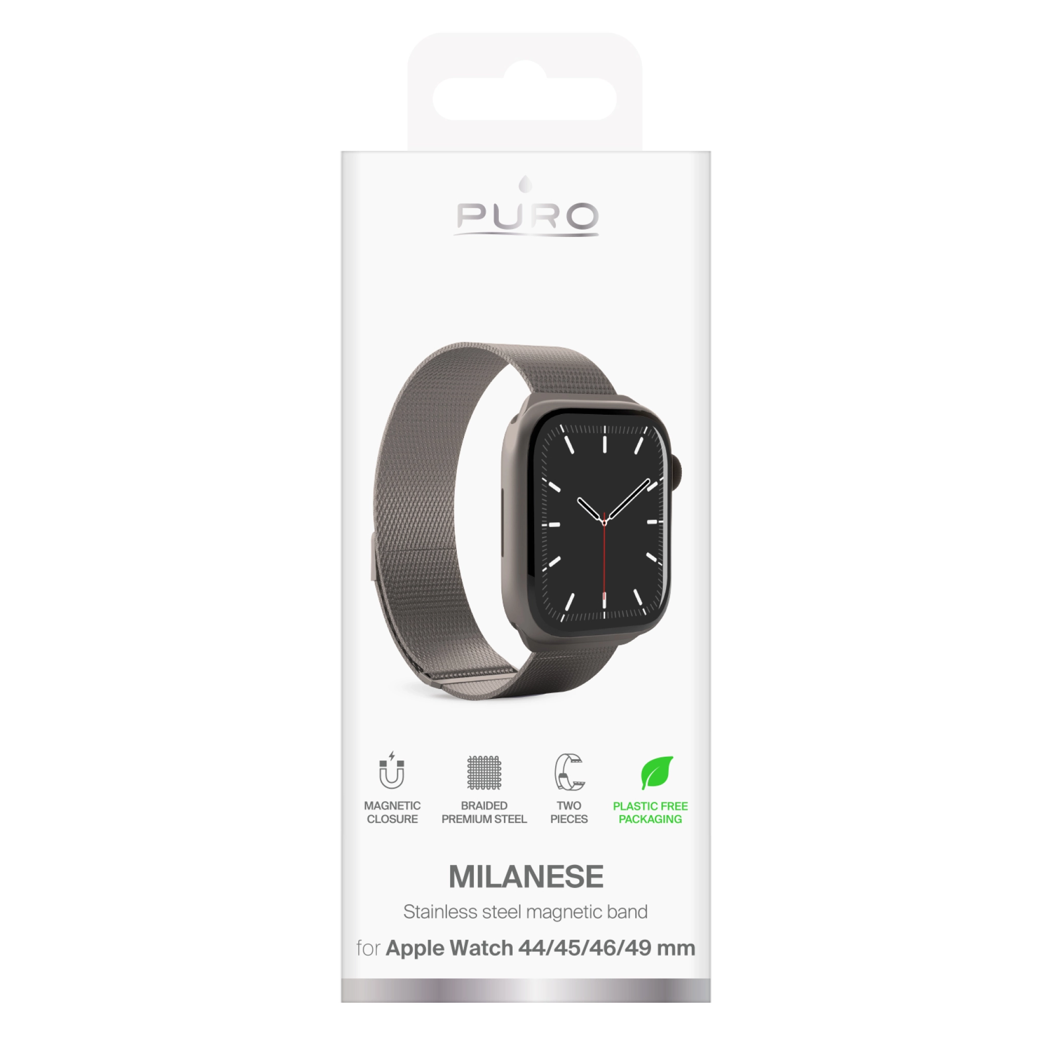 PURO MILANESE Erstatningsarmbånd for Apple Watch