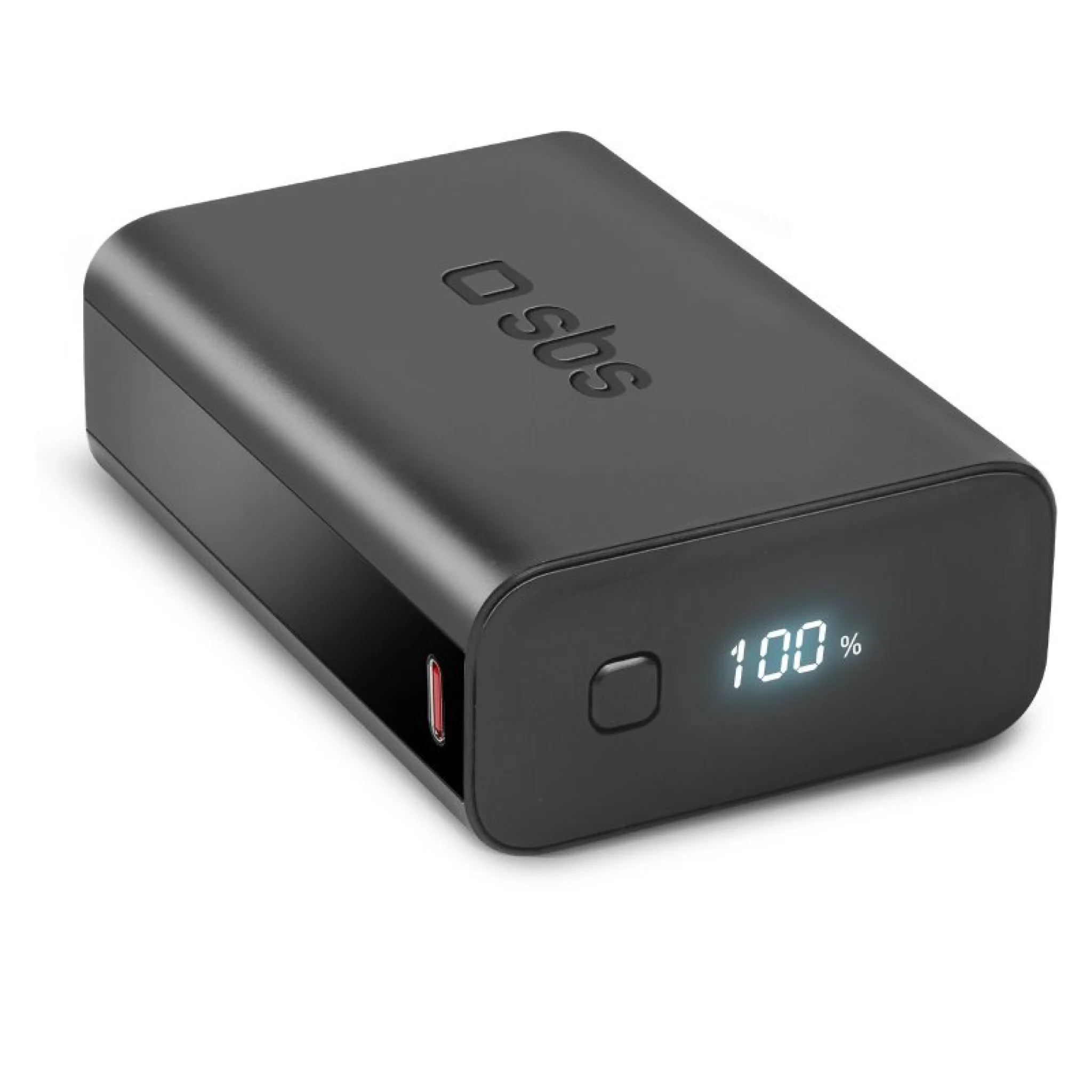 SBS Power Bank 20,000 mAh. Black