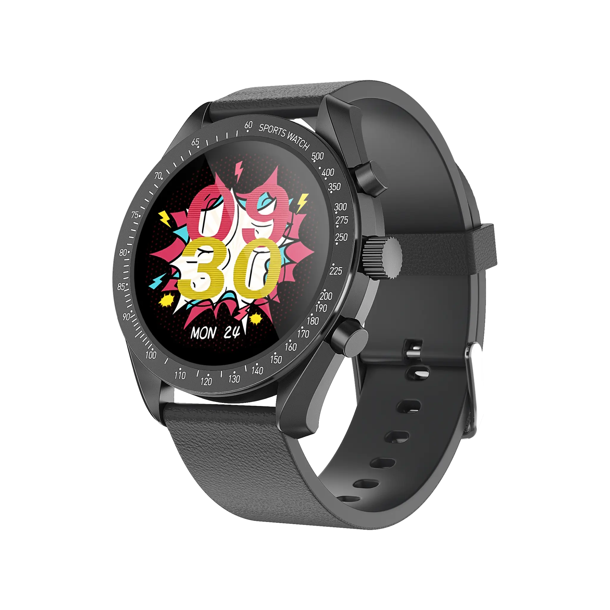 Sinox Lifestyle XTRM S smartklokke. Svart