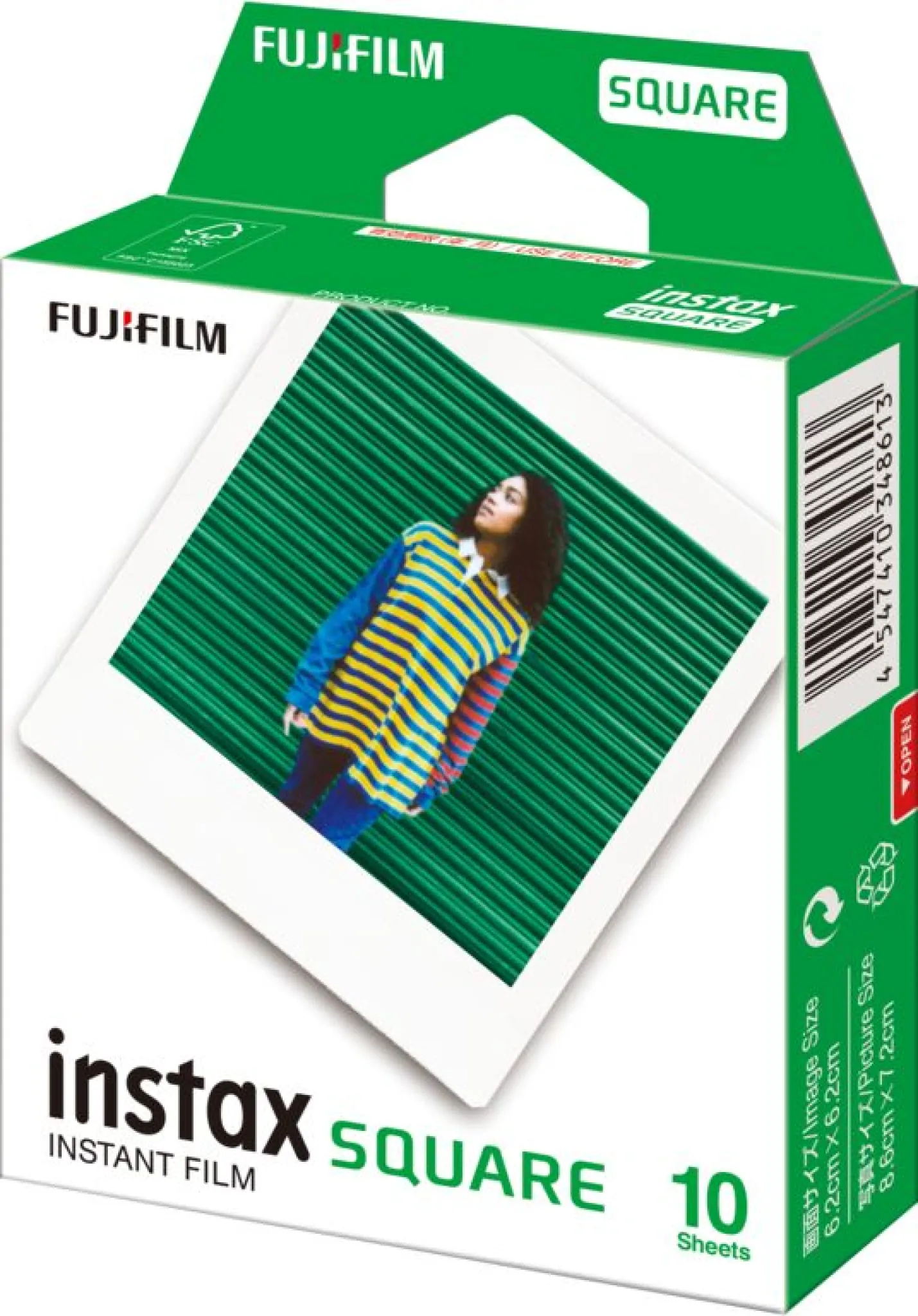 INSTAX Square Film. 10 bilder