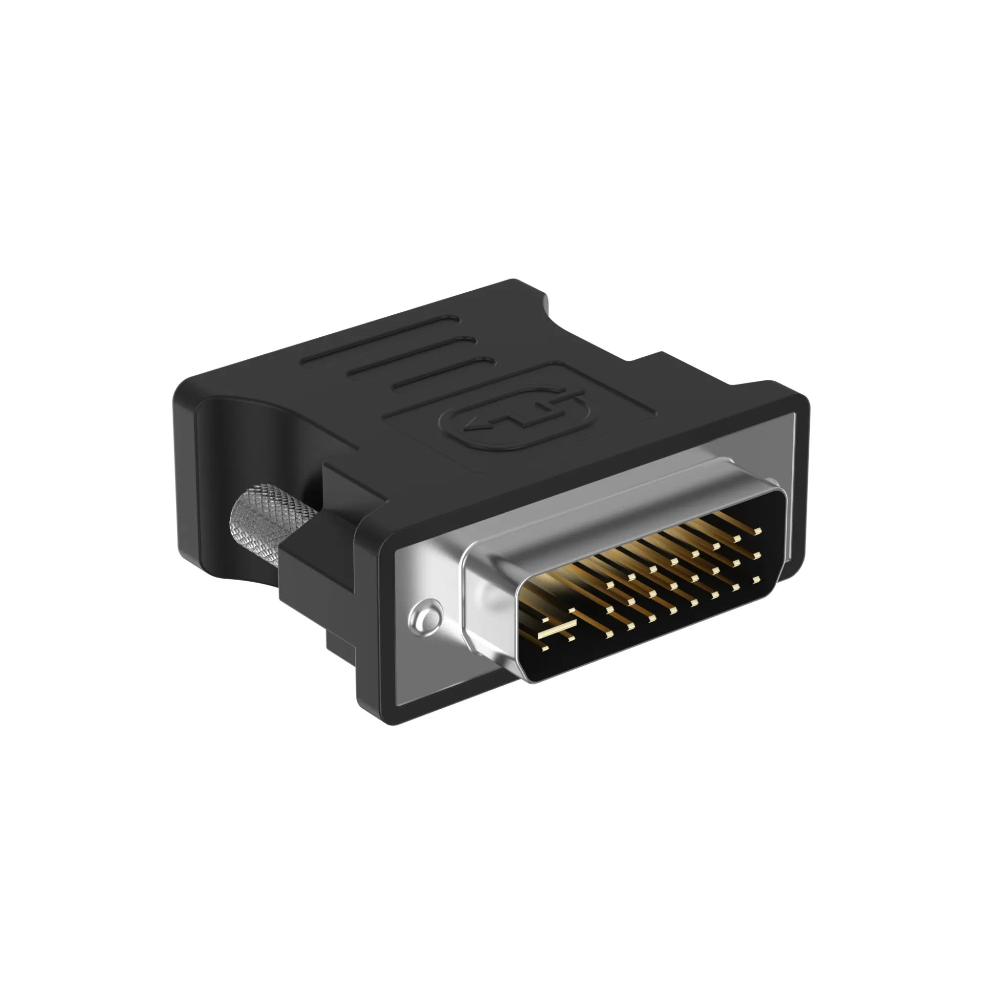 Sinox DVI - VGA-adapter. Svart