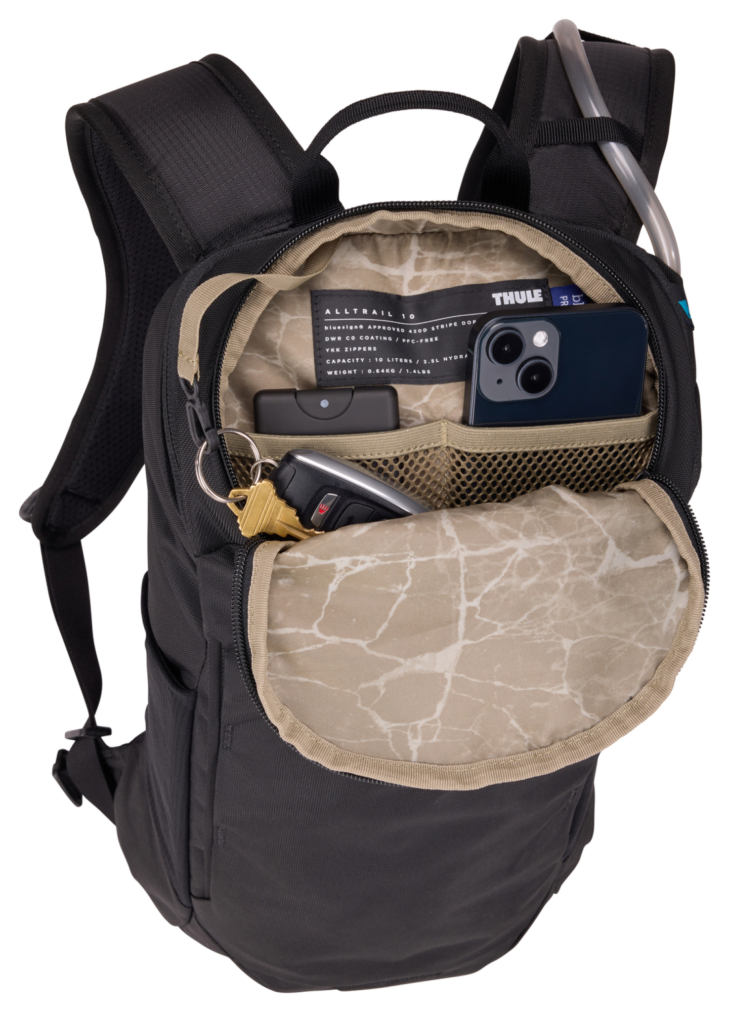 Thule AllTrail Hydration Backpack 10L. Black