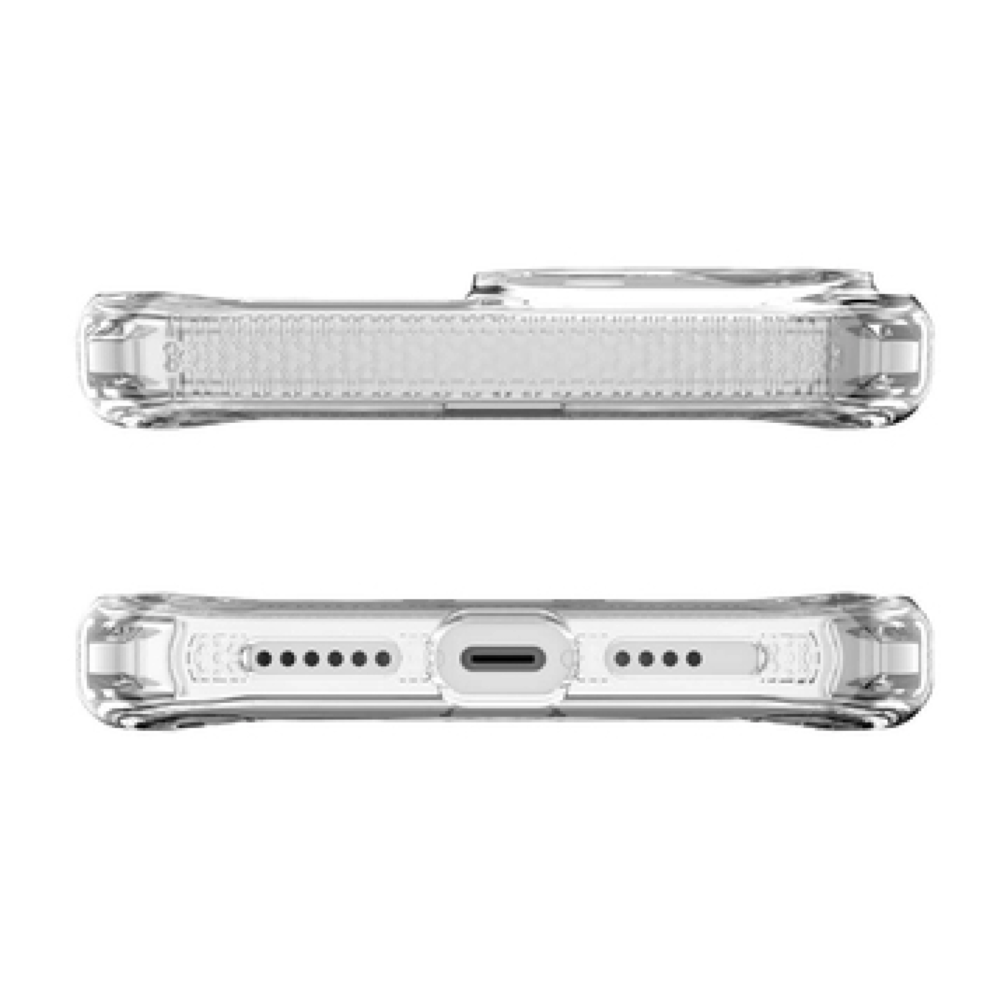 ITSKINS SUPREME CLEAR cover for iPhone 13 mini / 12 mini®. Transparent