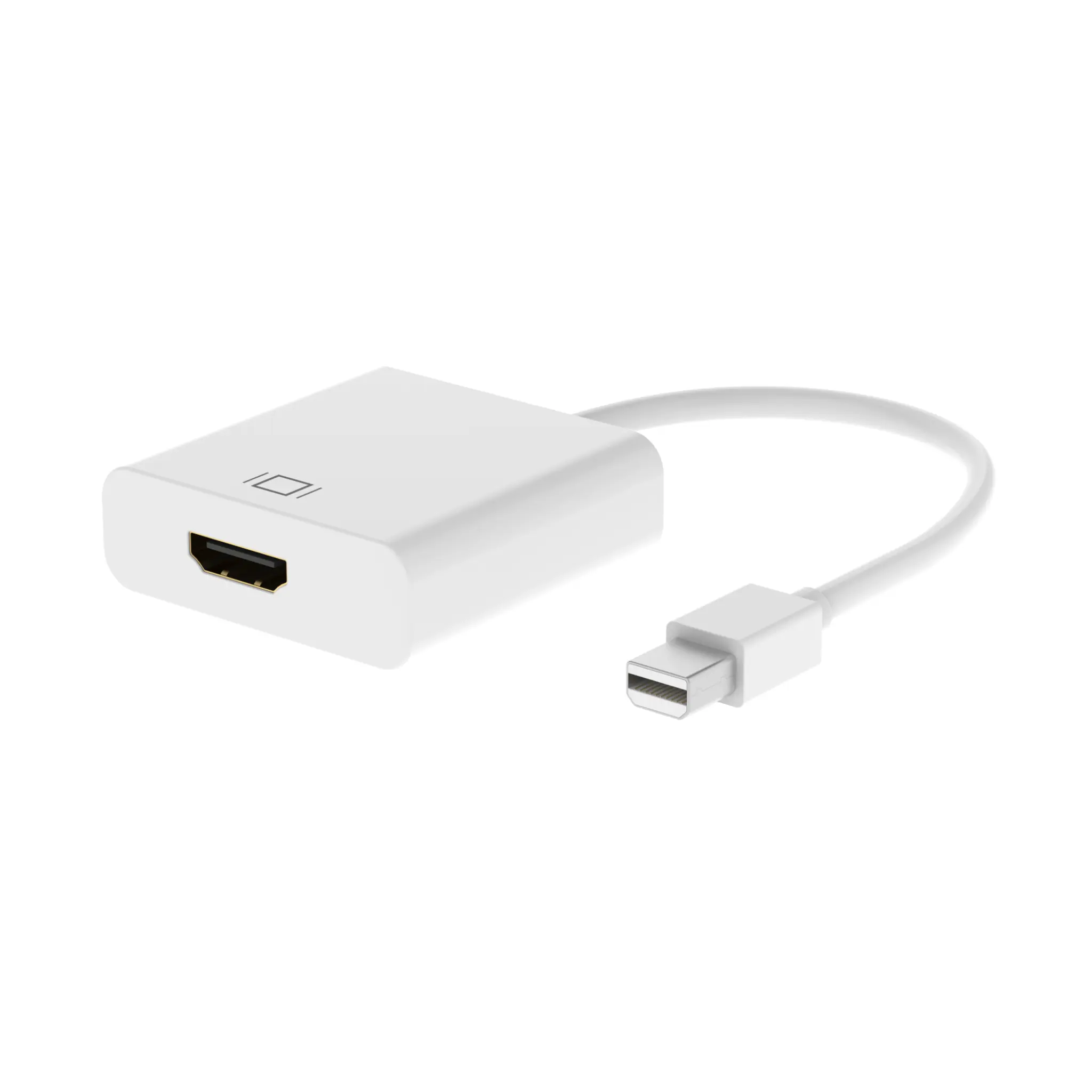 Sinox Mini DP - HDMI™-adapter. 0.15m. Hvit