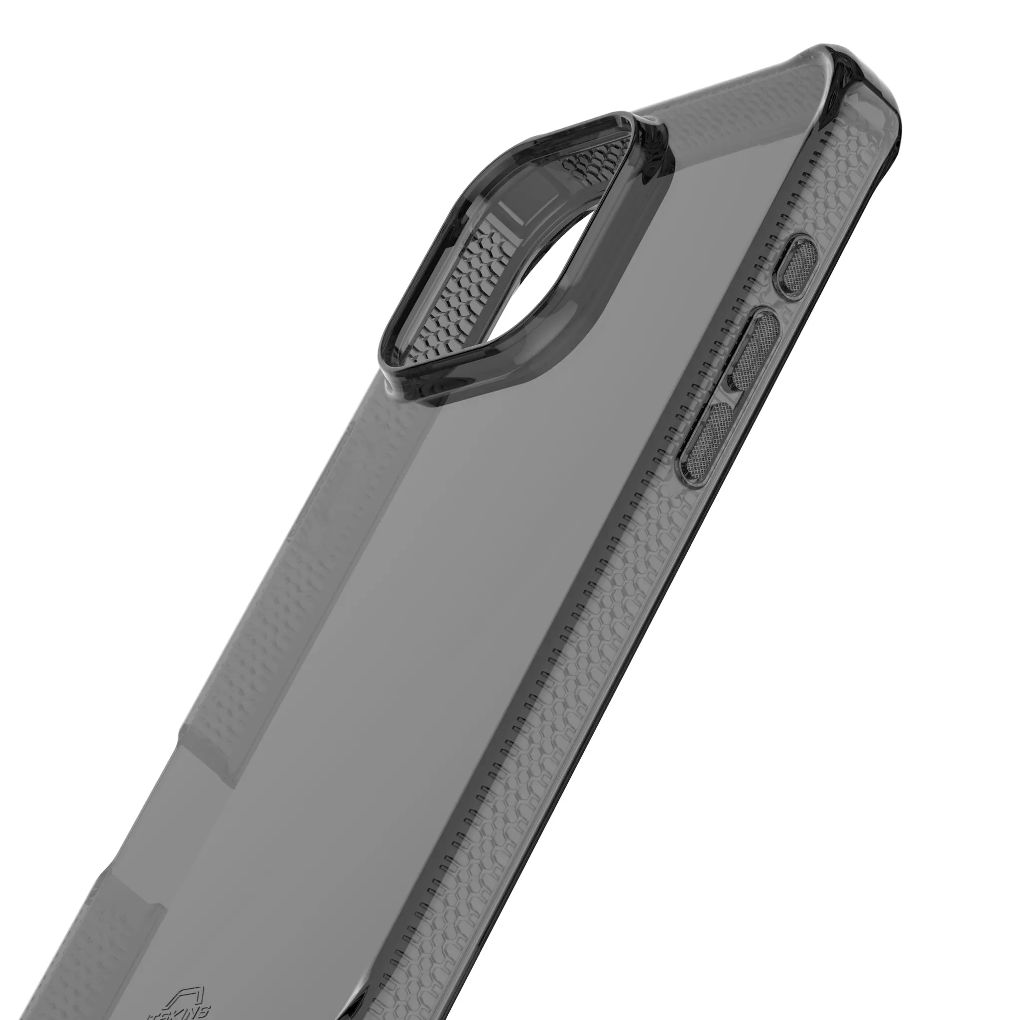 ITSKINS SPECTRUM CLEAR-deksel for iPhone 16 Pro Max®. Røyk