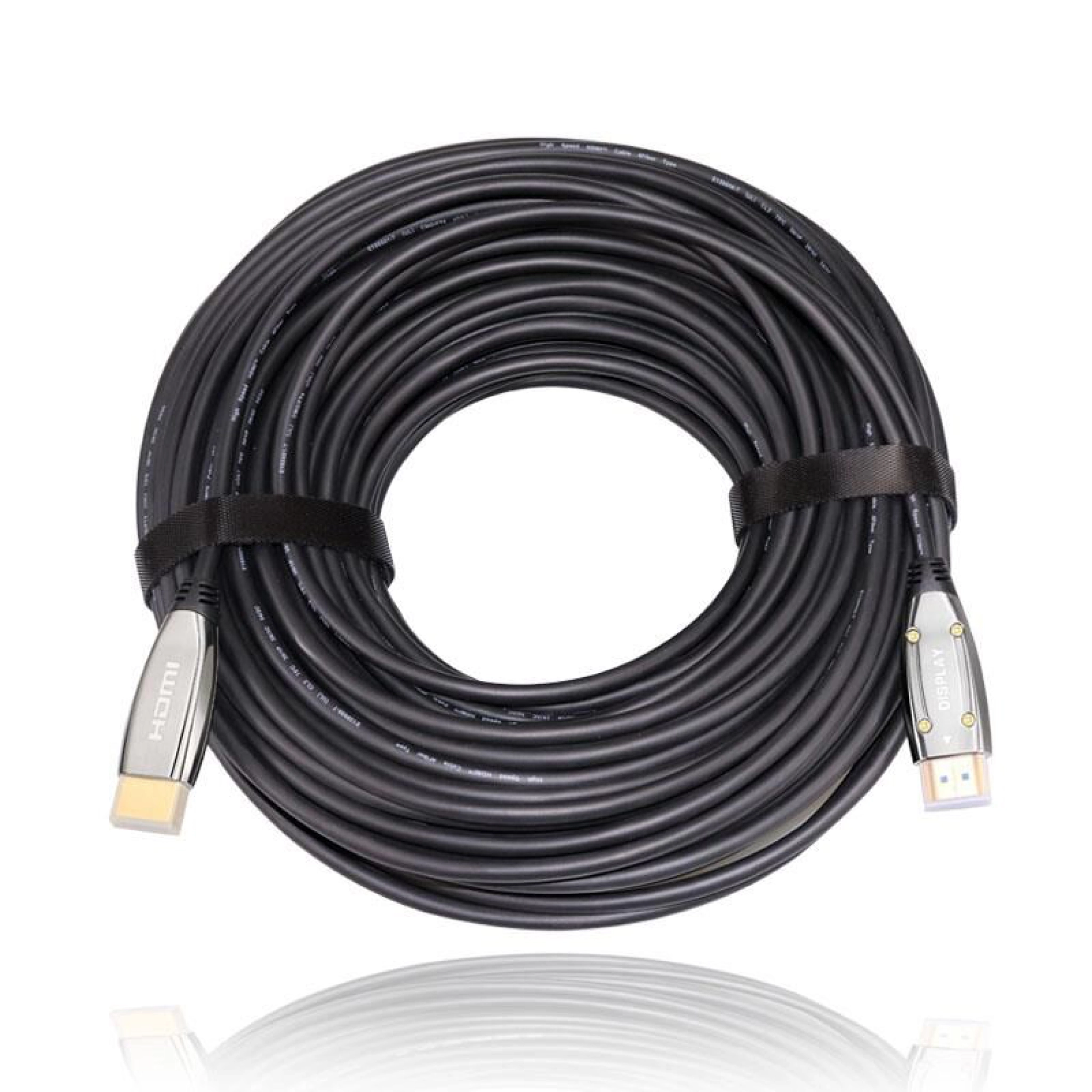 Sinox SHD HDMI™ Optisk kabel 4K60Hz+E. 40m. Svart