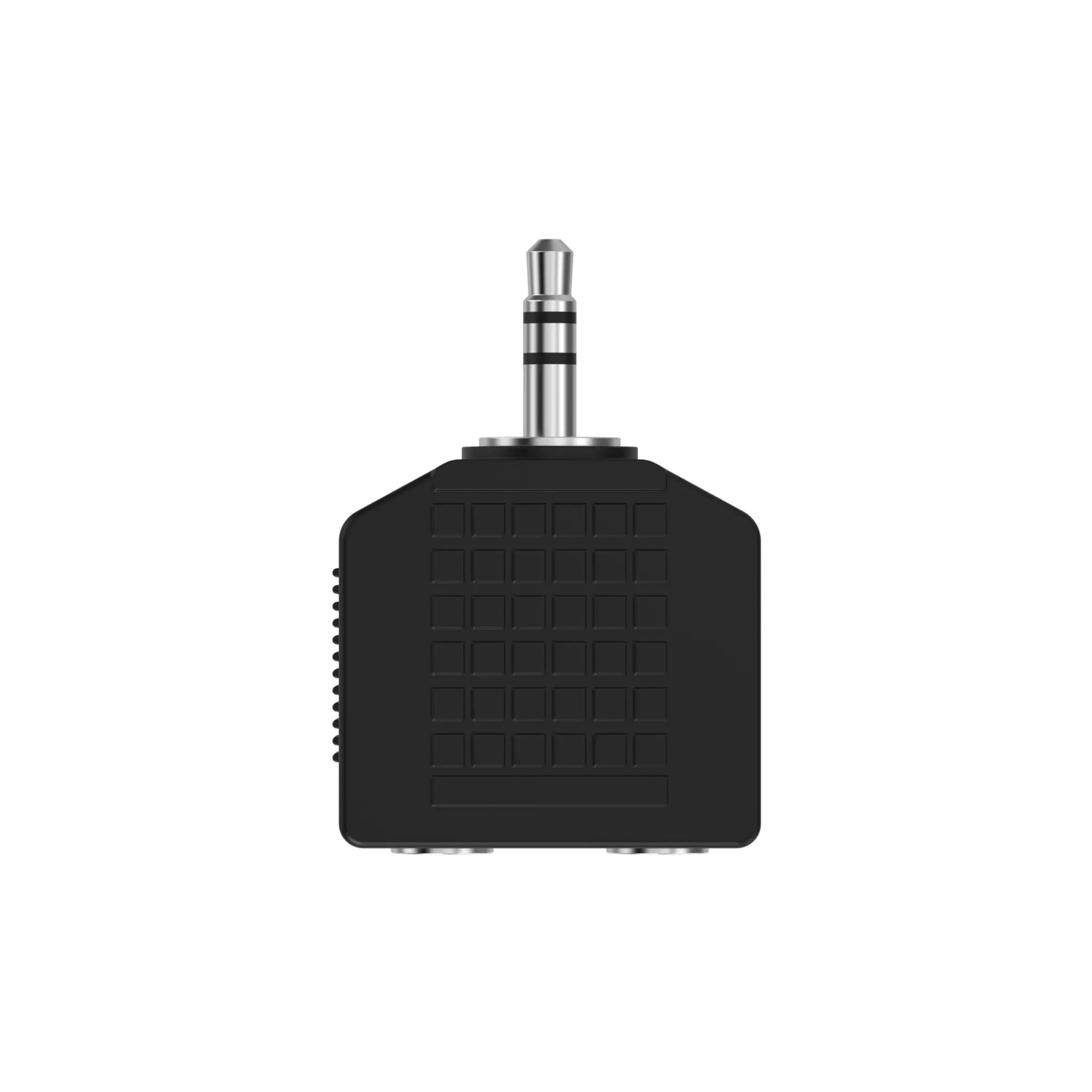 Sinox Splitter for minijack-hodetelefoner. Svart