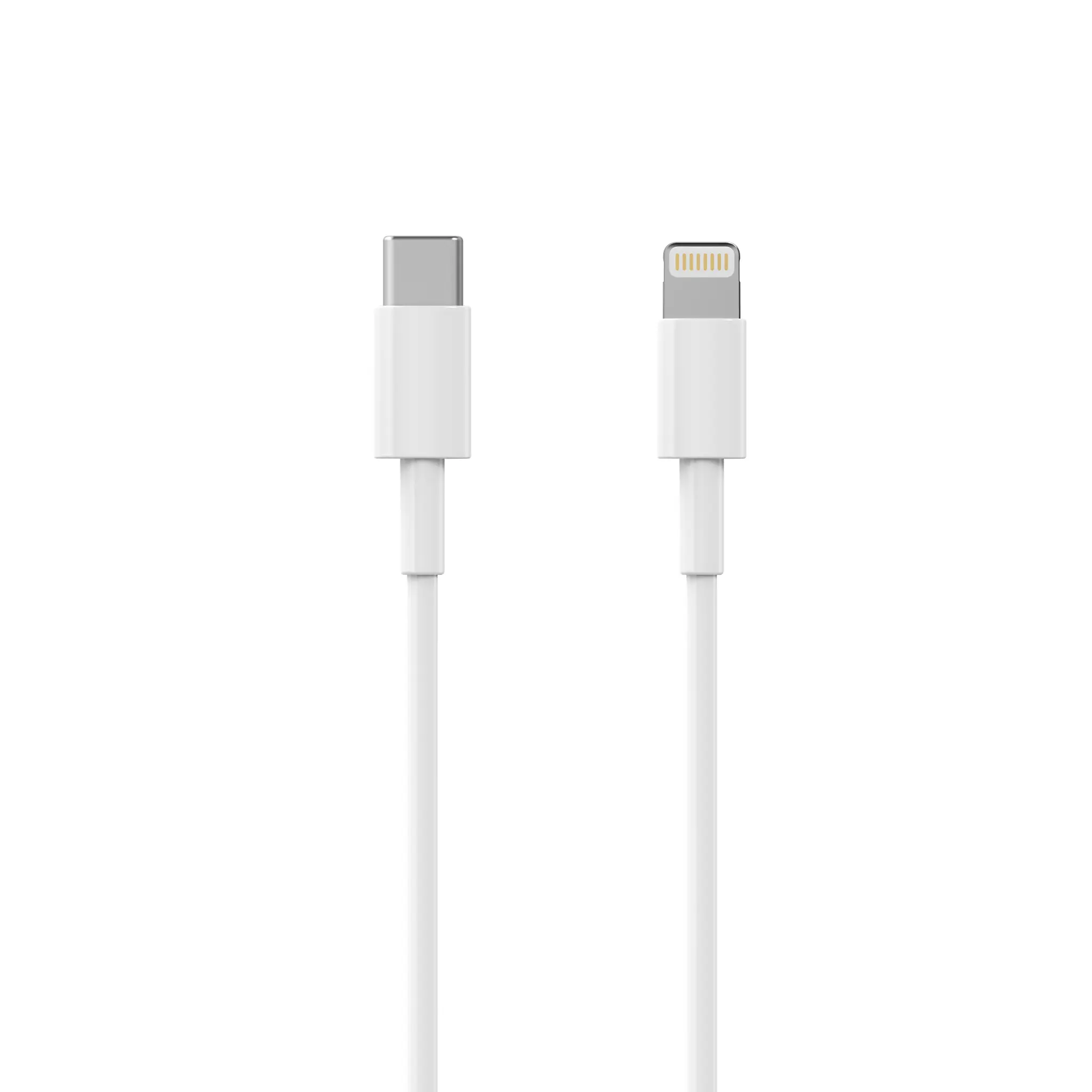 Techammo USB C to Lightning Cable. 1m. White