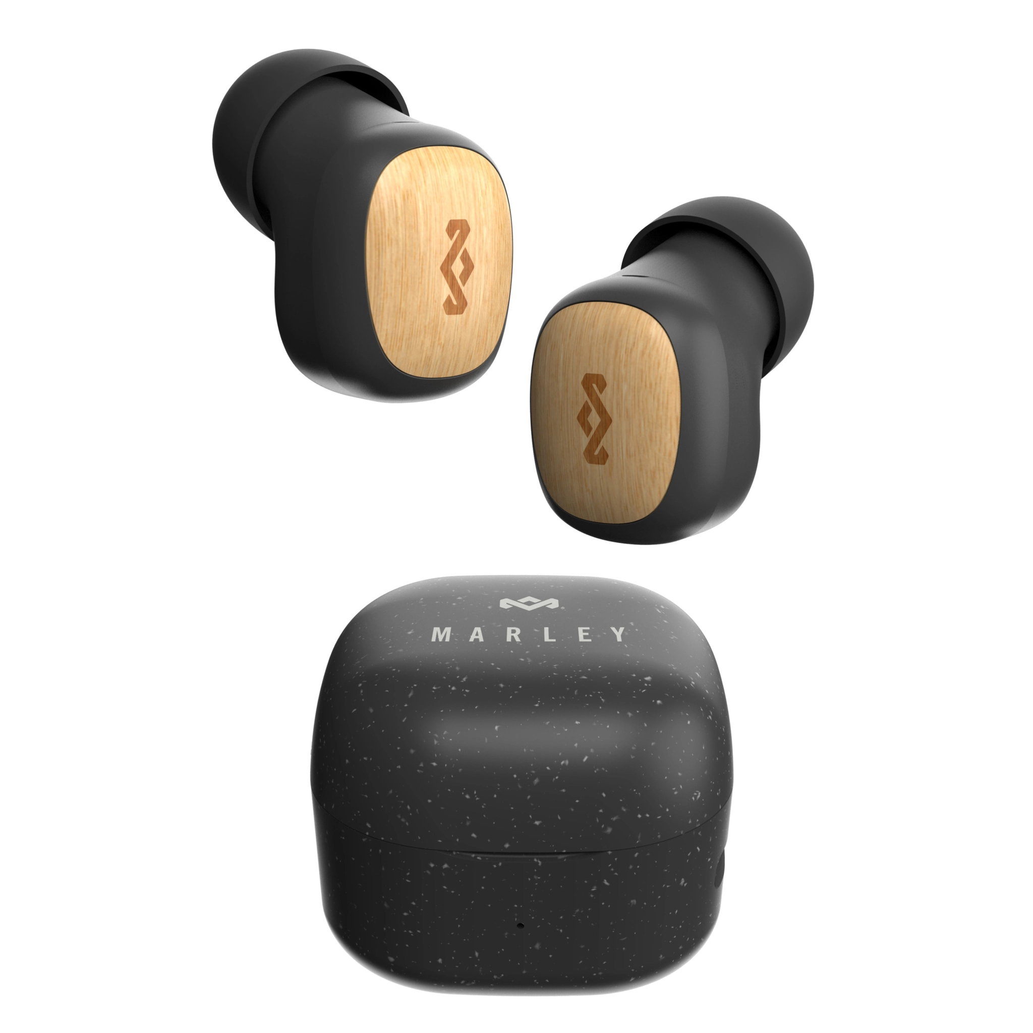 Marley Smile Jamaica Mini True Wireless Earbuds. Svart