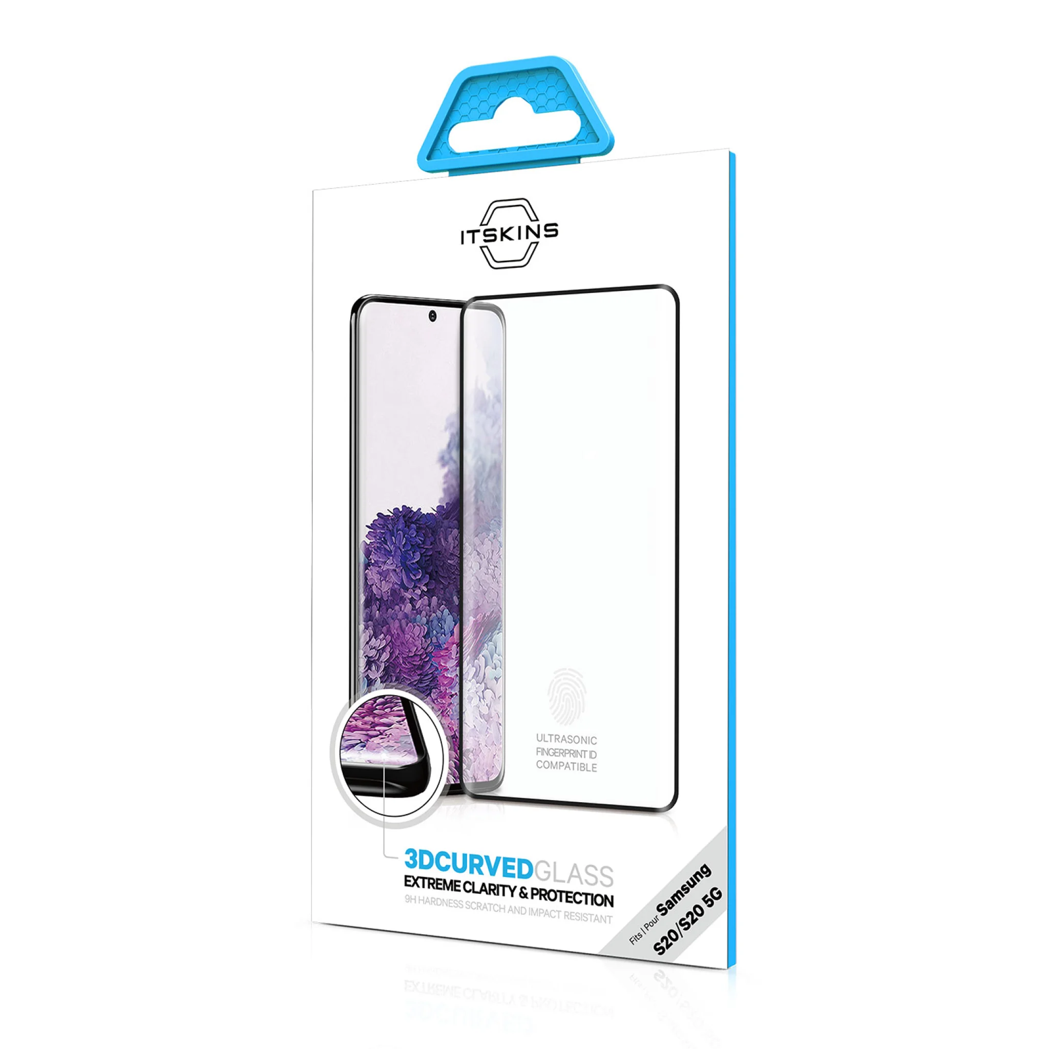 ITSKINS 3D protective glass for Samsung Galaxy S20 4G / 5G®