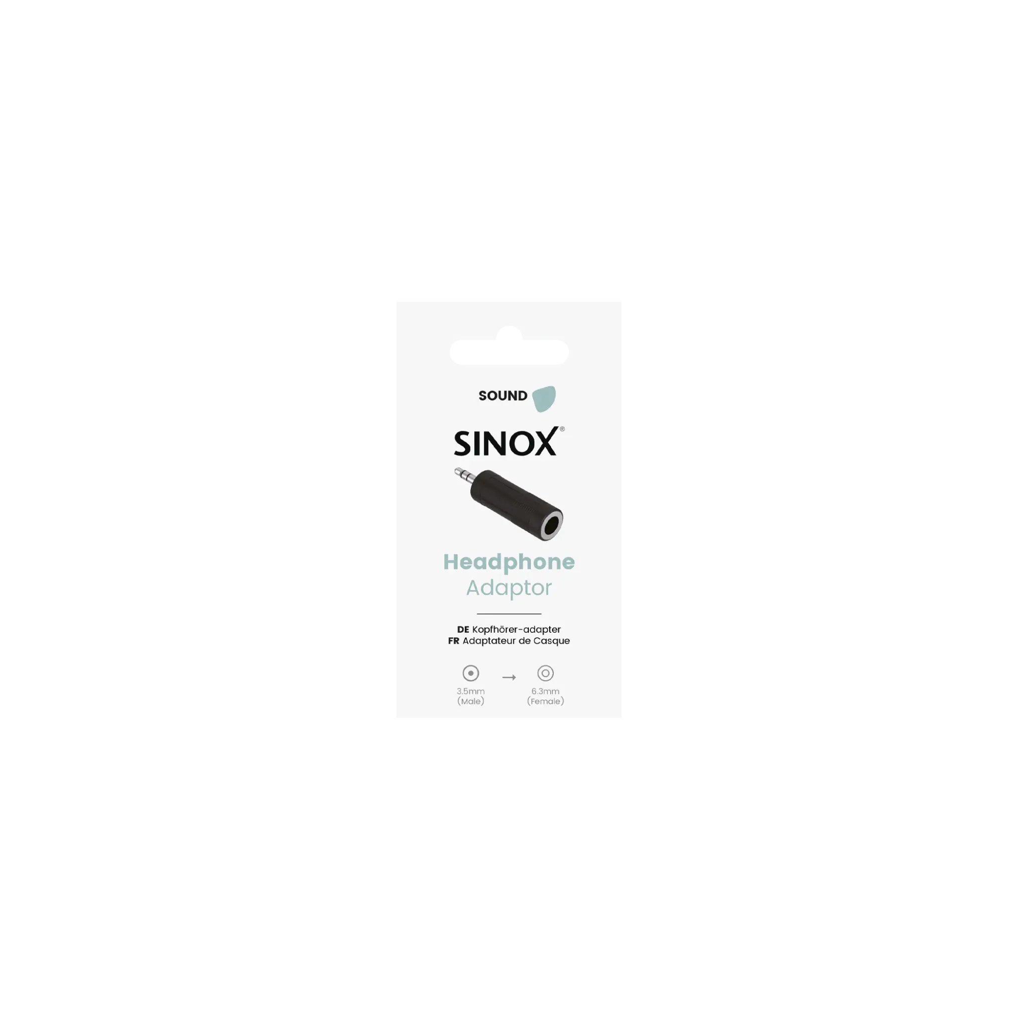 Sinox adapter for stereokontakt