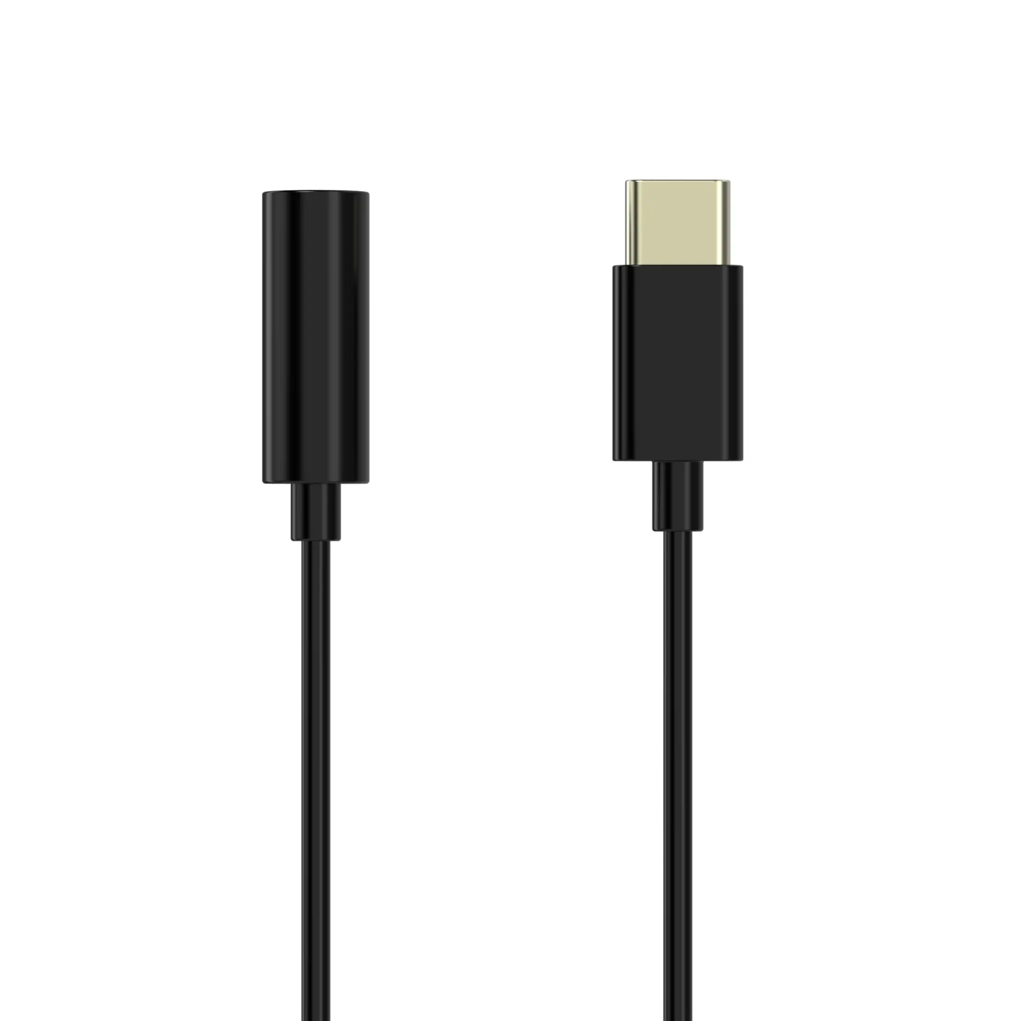 Sinox Adapter USB C - Mini Jack. 0.15m. Svart