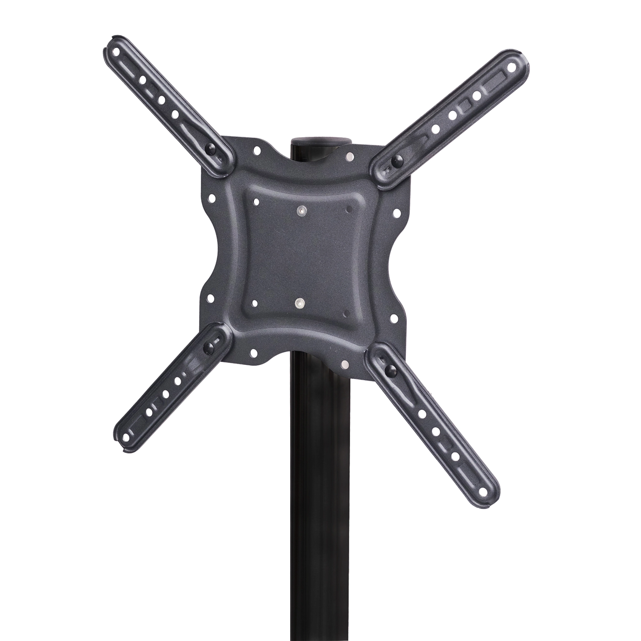 Sinox StandView TV Floor Mount with rotatable top. 26"-65". Matte black