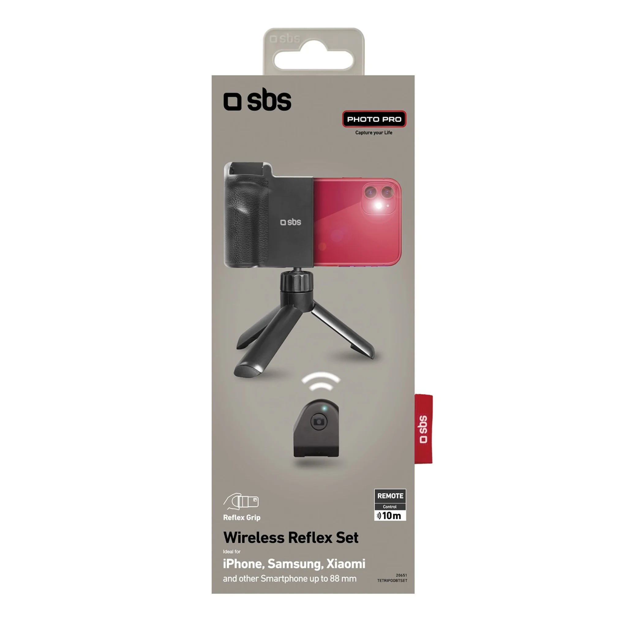 SBS Wireless Reflex Set. Black