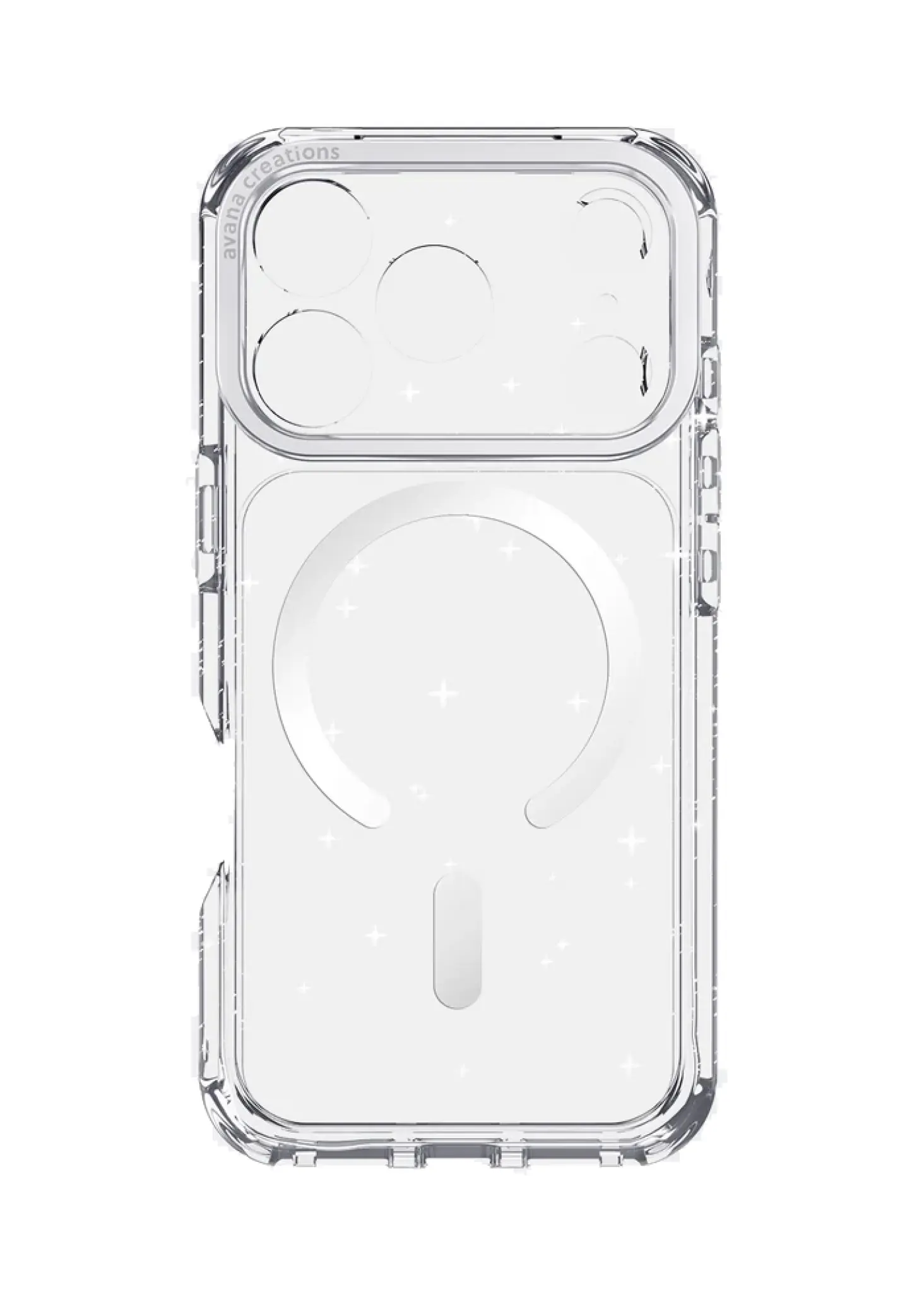 AVANA Starlight med MagSafe til iPhone 17/18 Pro. Sølv
