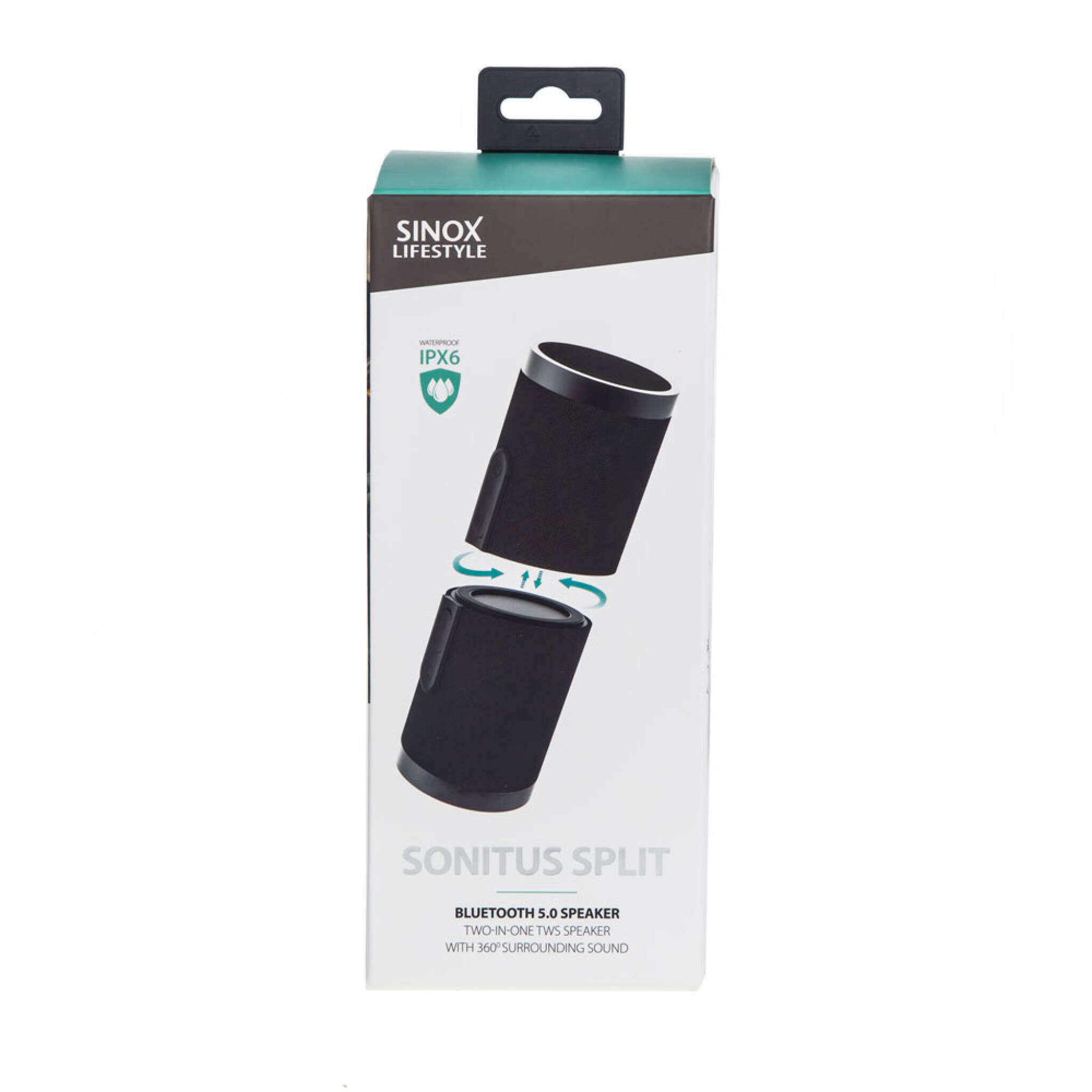 Sinox Sonitus Split Speaker. Black