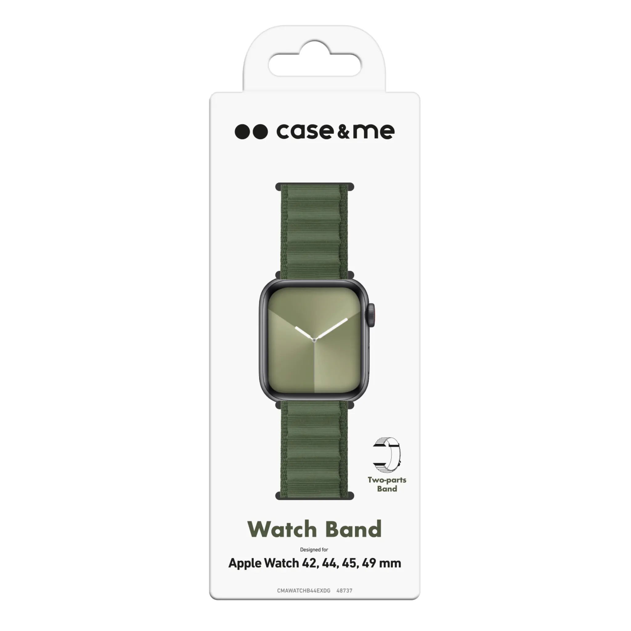 SBS Extreme Band for Apple Watch 42/44/45/49mm. Green