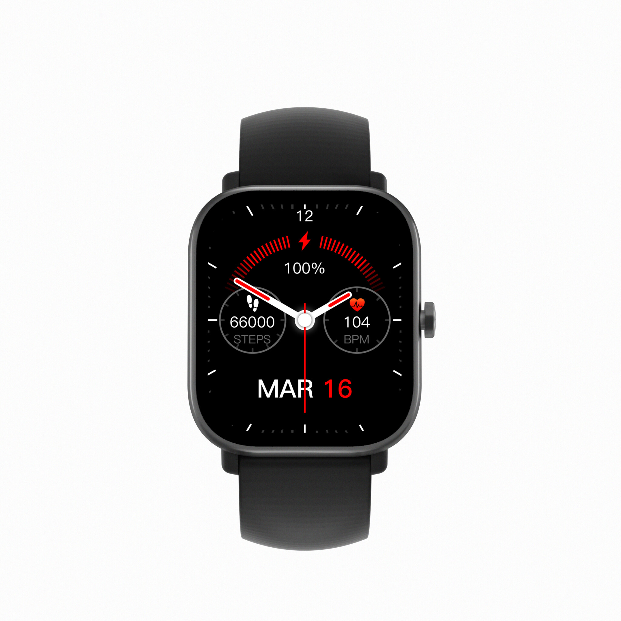 Sinox Lifestyle Smartwatch. Svart