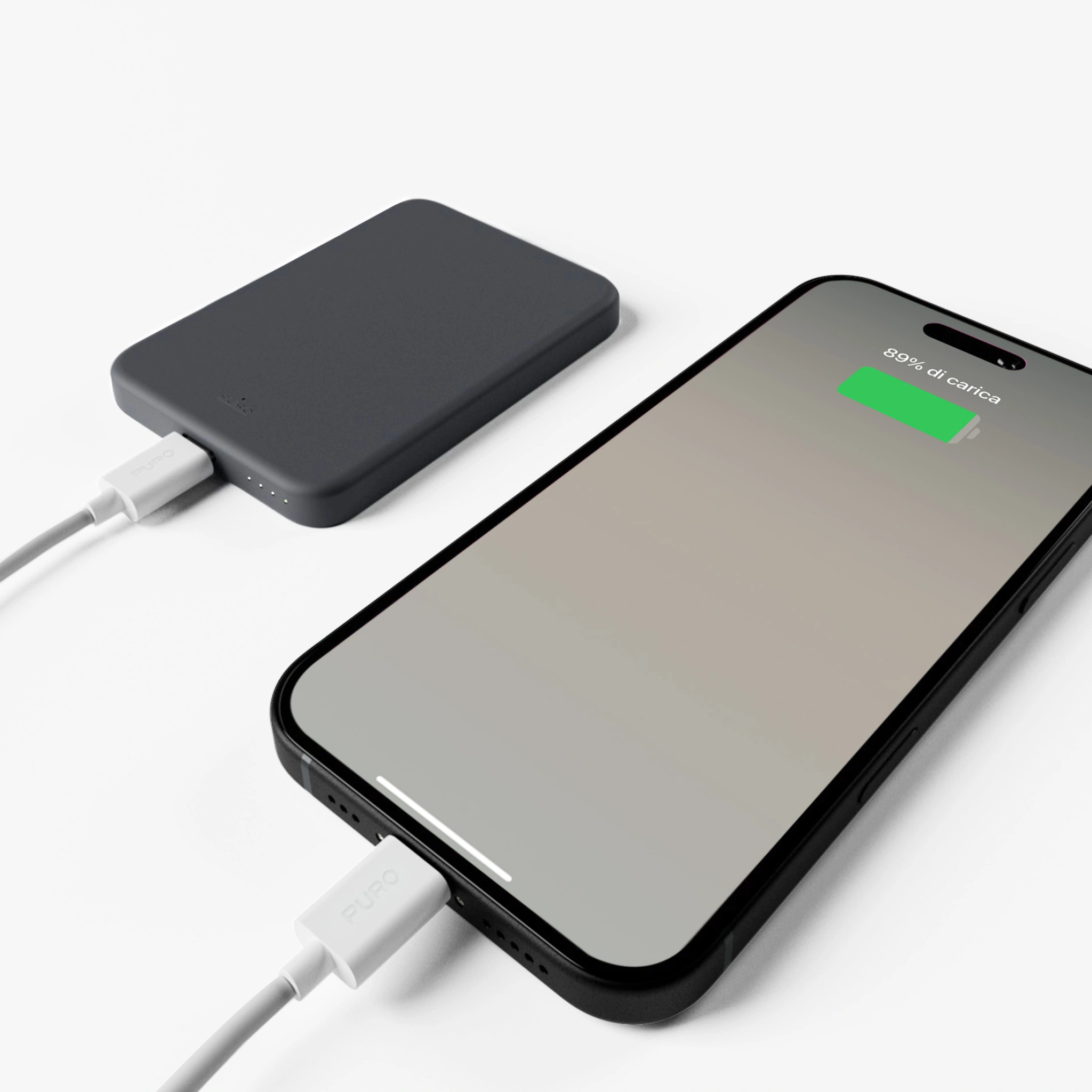 PURO Power Bank Wireless "Mini Power Mag" 4200 mAh for iPhone