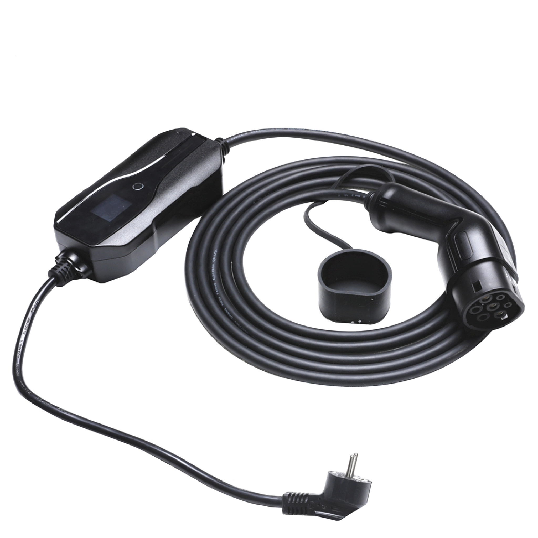 Sinox EV-ladekabel Mode 2. 6A 1 fase. 5m. Svart