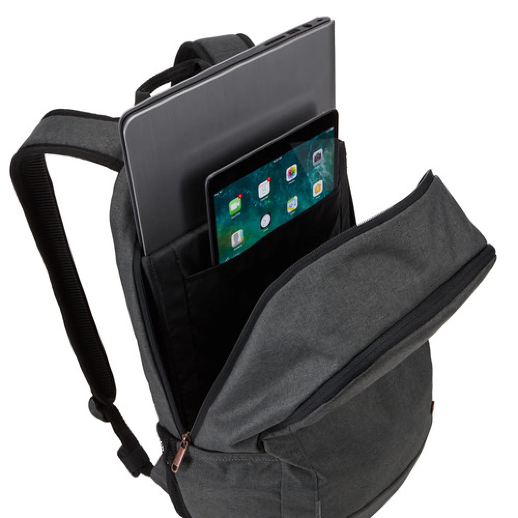 Case Logic Era 15,6" ryggsekk for bærbar PC. Obsidian grå