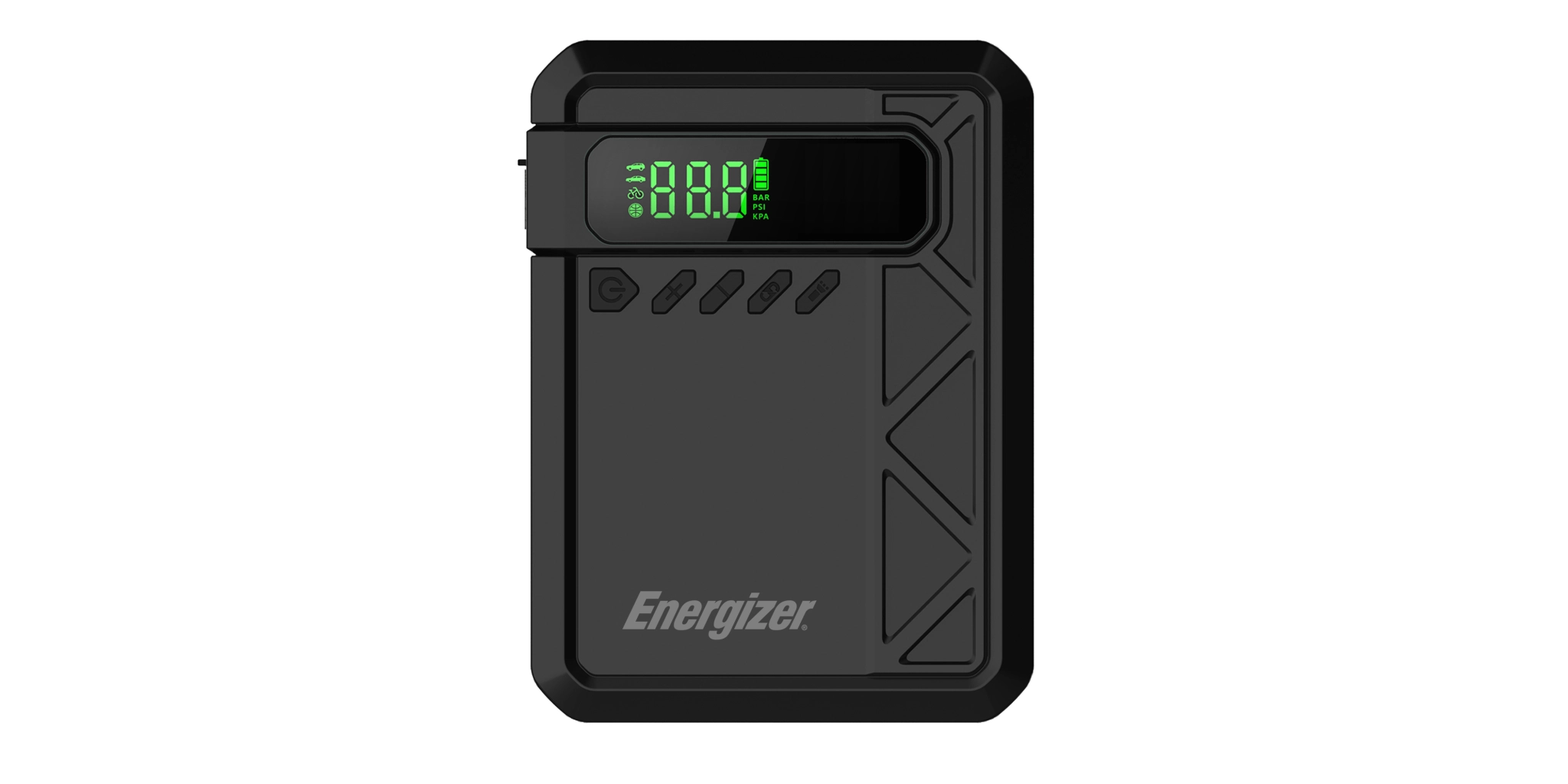 Energizer dekkpumpe og starthjelp. Svart