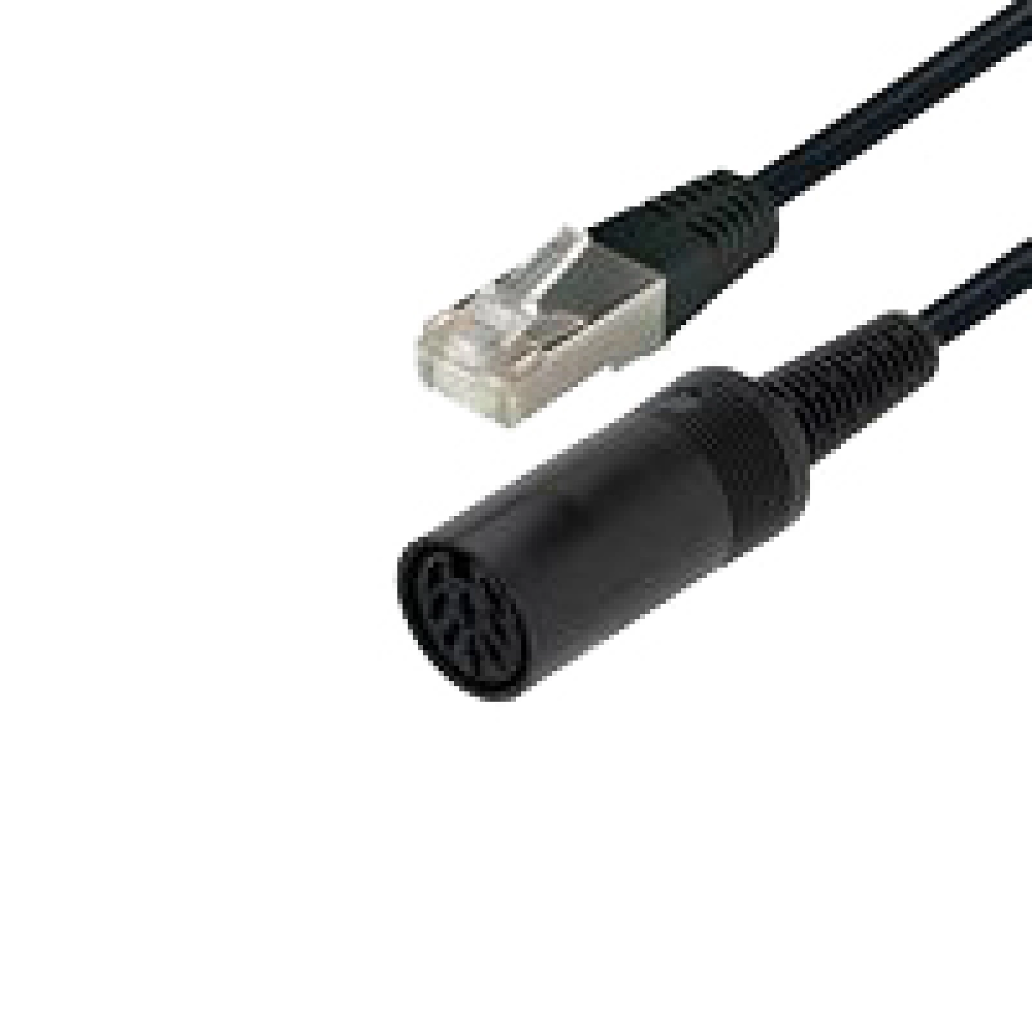 Cavus Adapter Cable 8-pin DIN to RJ45. 0.15m. Black
