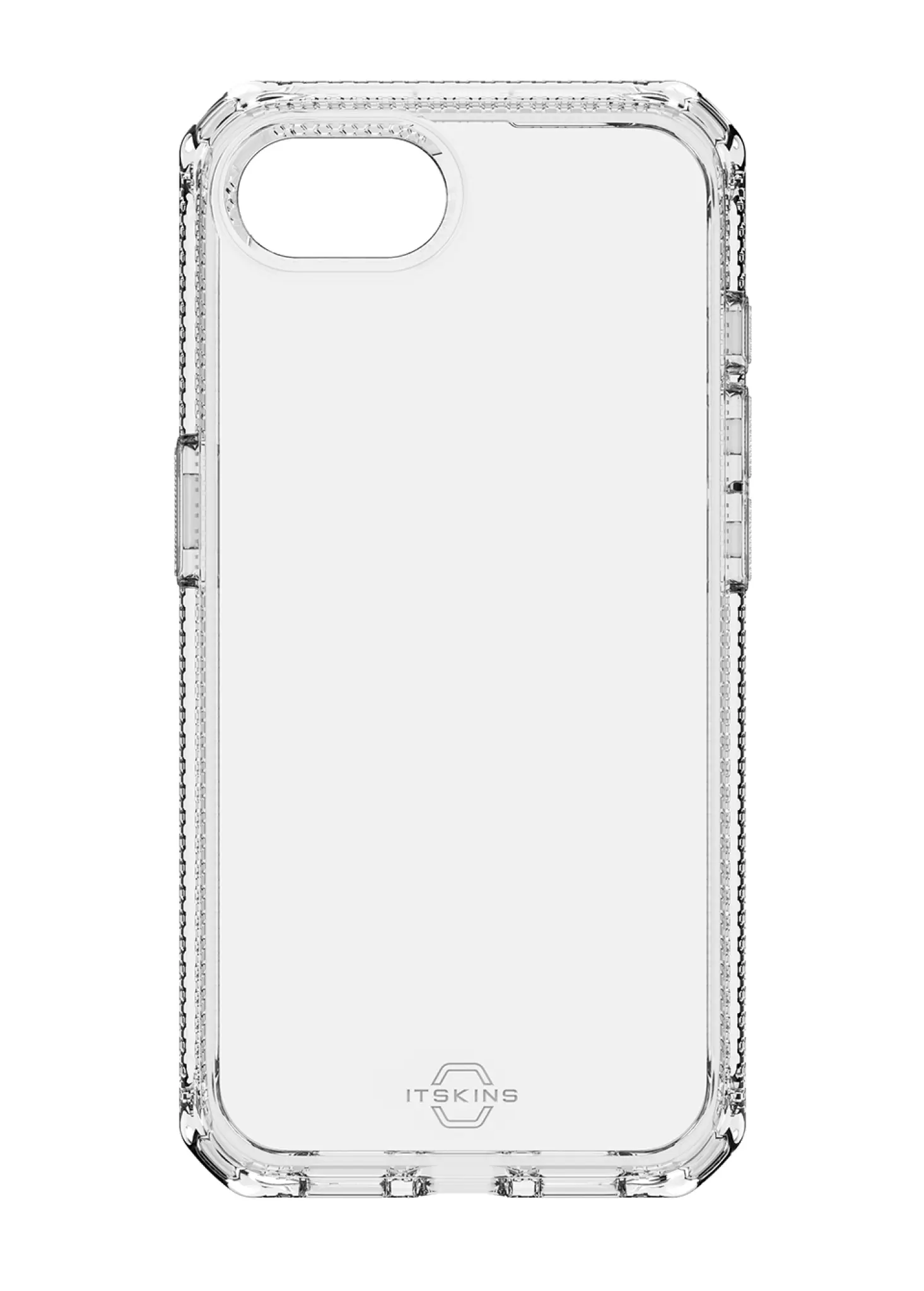ITSKINS SPECTRUM CLEAR-deksel for iPhone 16e®. Gjennomsiktig