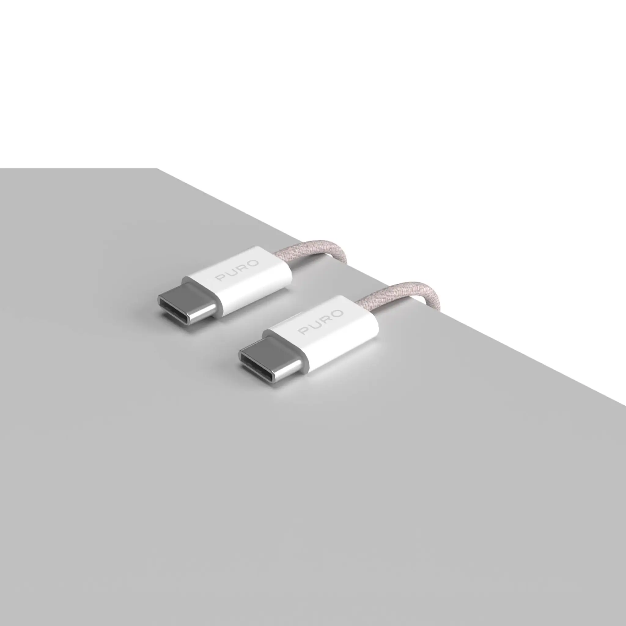 PURO Fabrik 2.0 60W USB-C til USB-C lade- og synkroniseringskabel 1,5 m